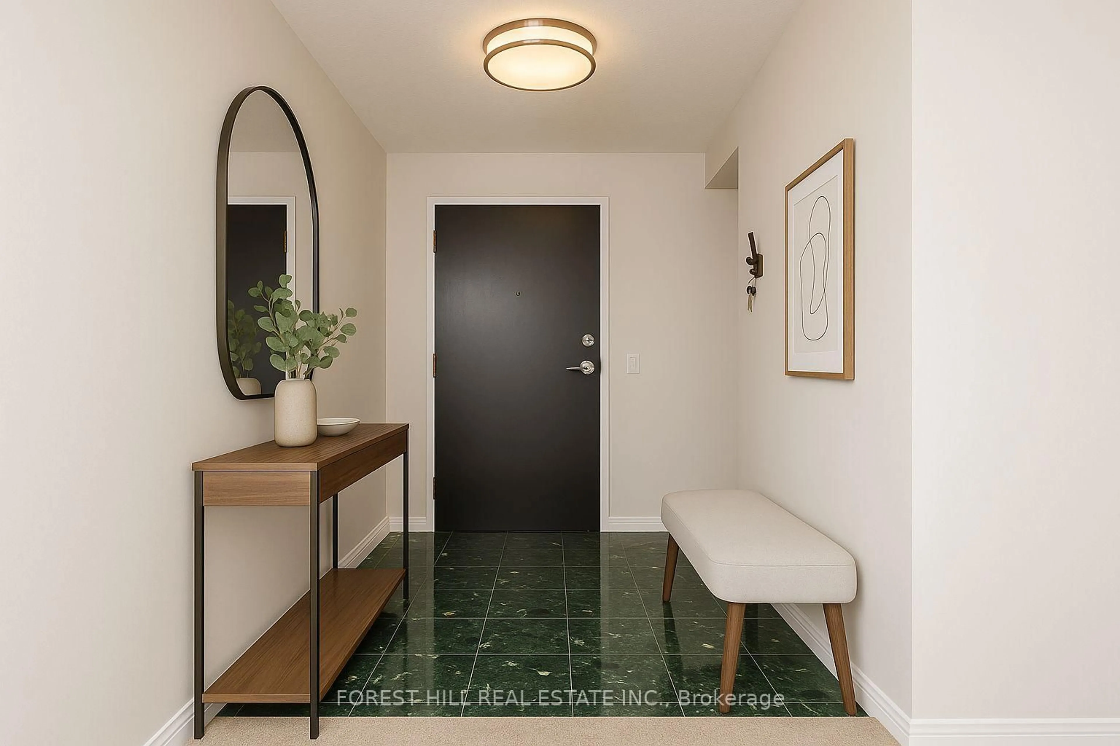Indoor entryway for 91 Townsgate Dr #709, Vaughan Ontario L4J 8E8