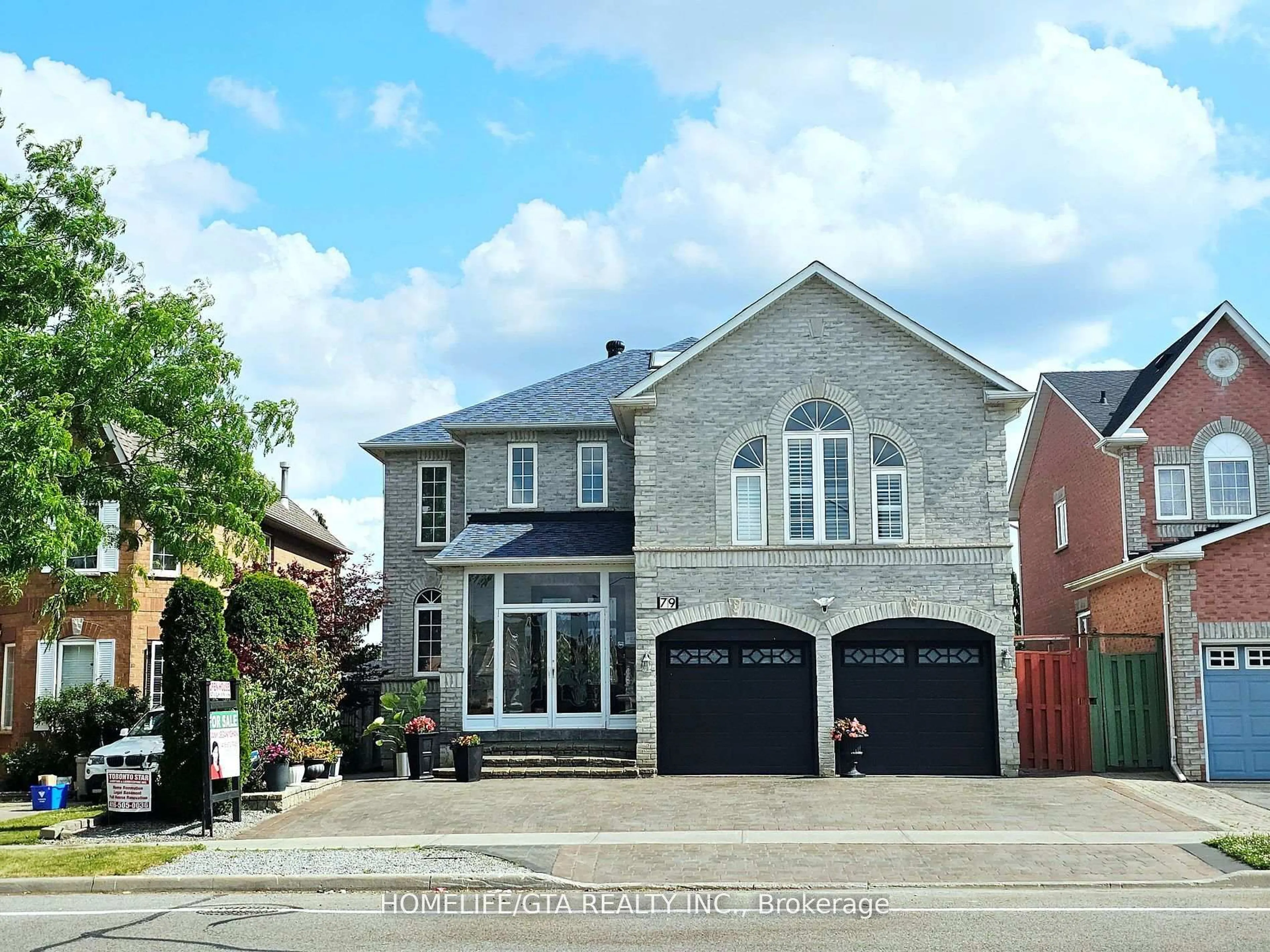 Home with brick exterior material, street for 79 Worthing Ave, Markham Ontario L3S 3Y2