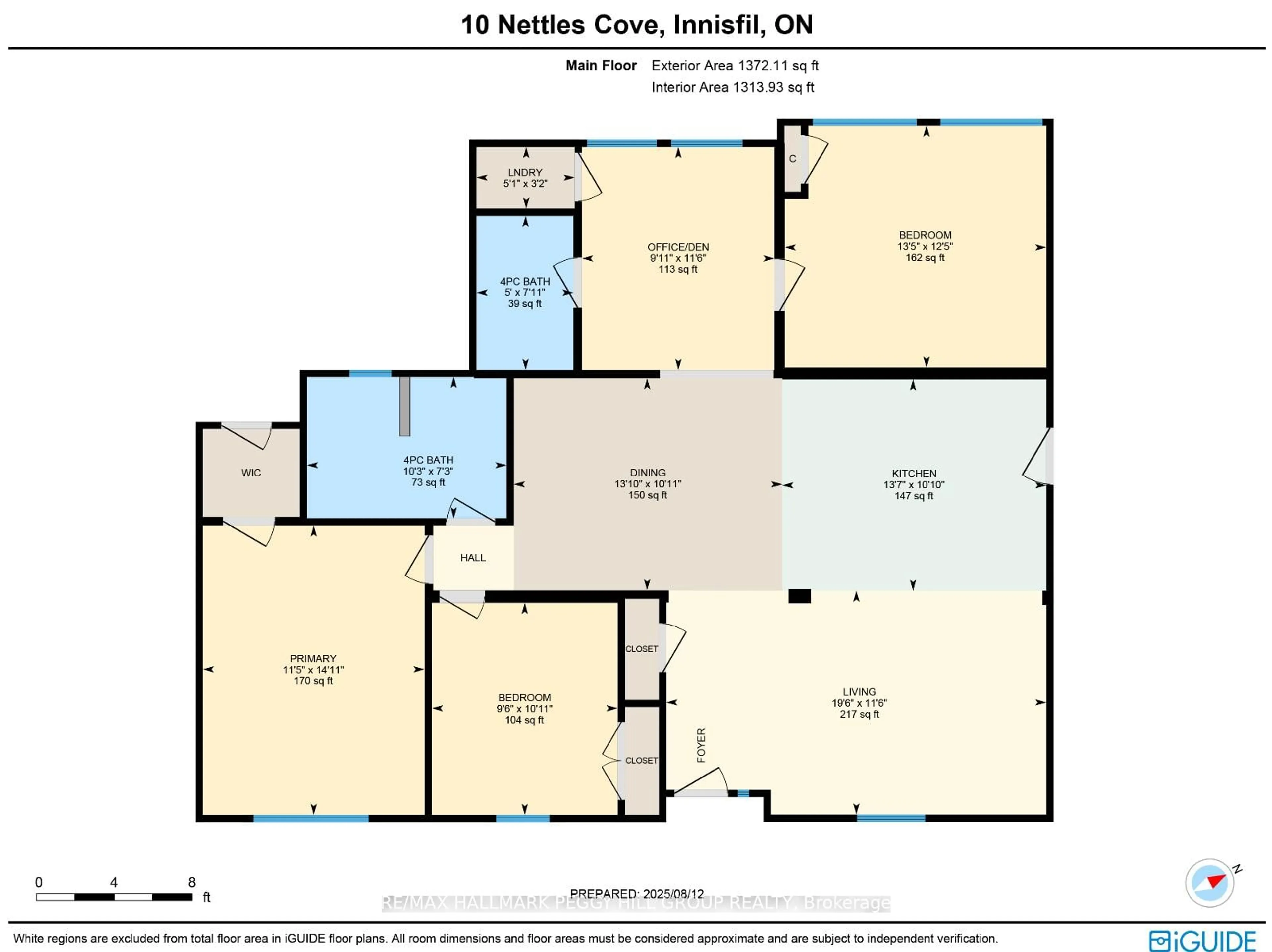 Floor plan for 10 Nettles Cove, Innisfil Ontario L9S 1P6