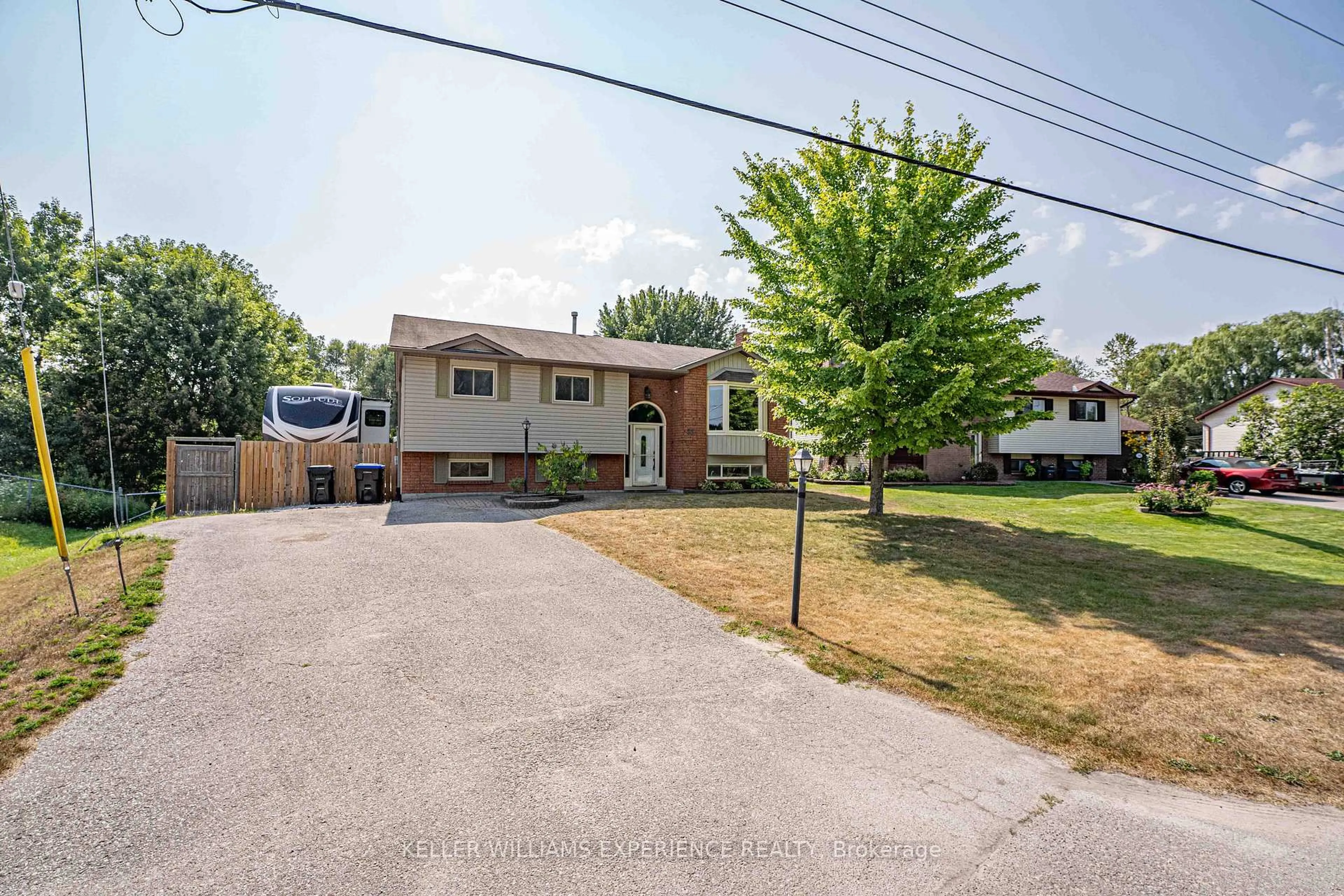 A pic from outside/outdoor area/front of a property/back of a property/a pic from drone, street for 52 ROTH St, Essa Ontario L3W 0G7