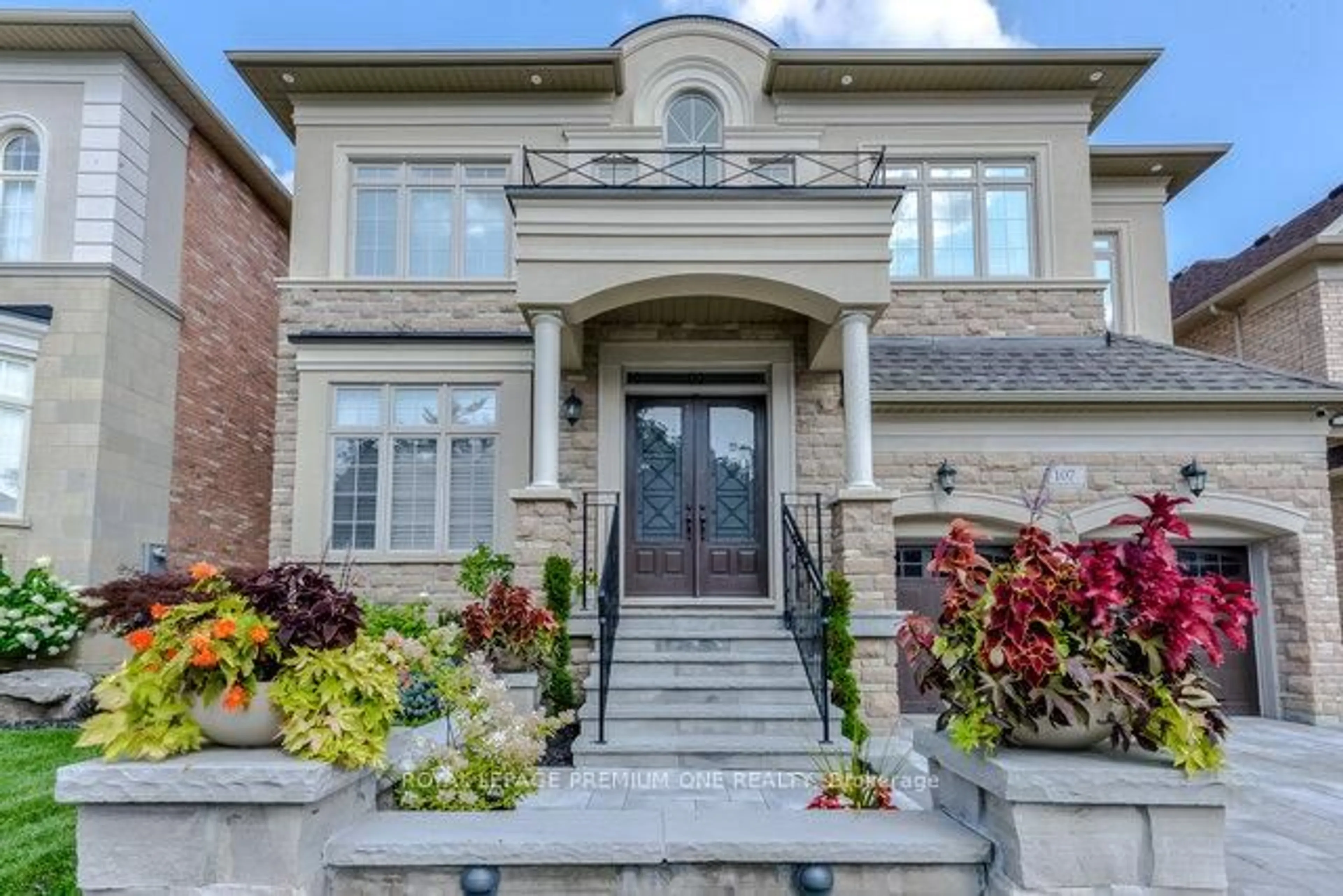 Home with brick exterior material, street for 107 Headwind Blvd, Vaughan Ontario L4H 4C7
