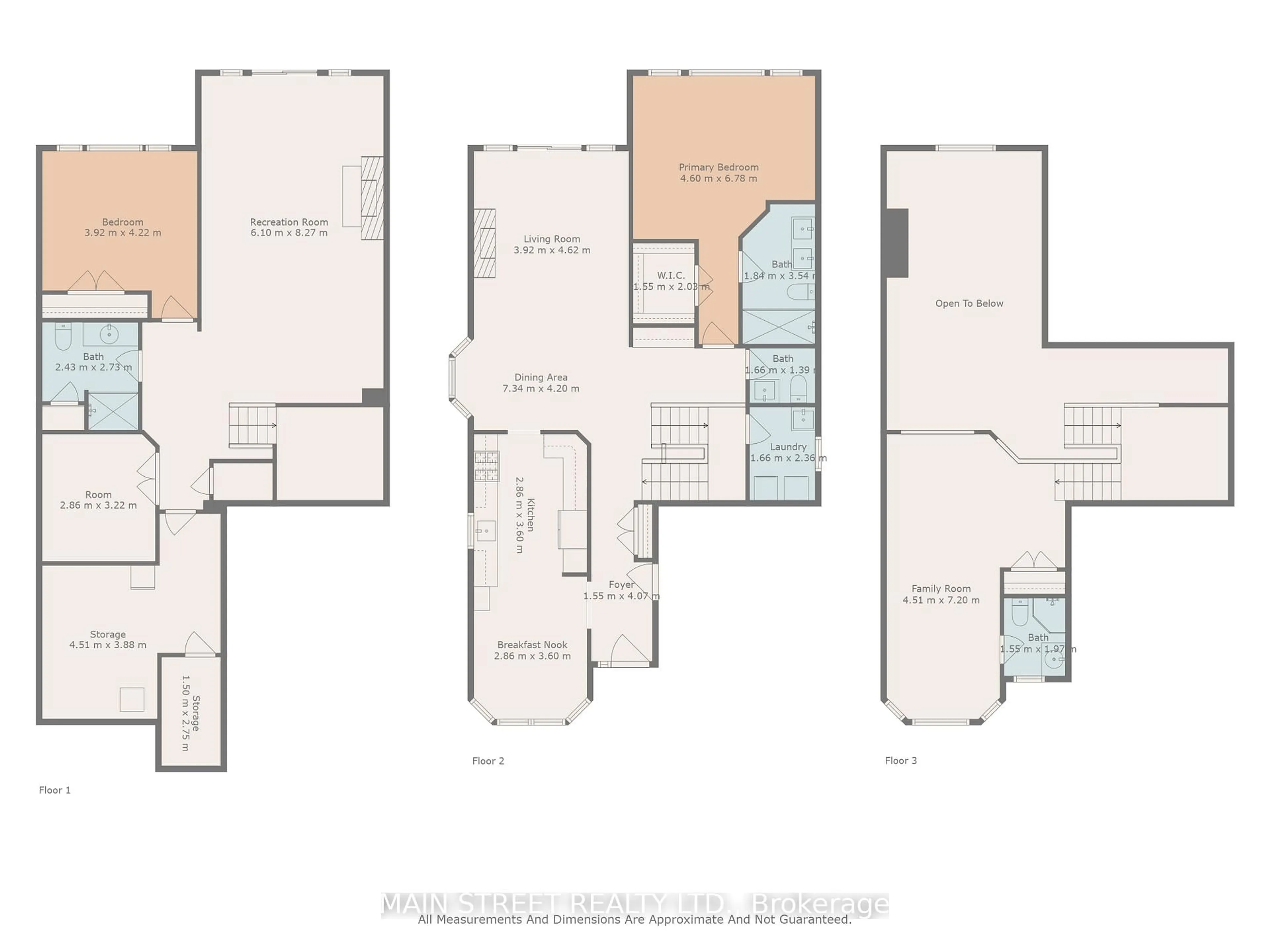 Floor plan for 40 Via Amici, New Tecumseth Ontario L9R 2B4