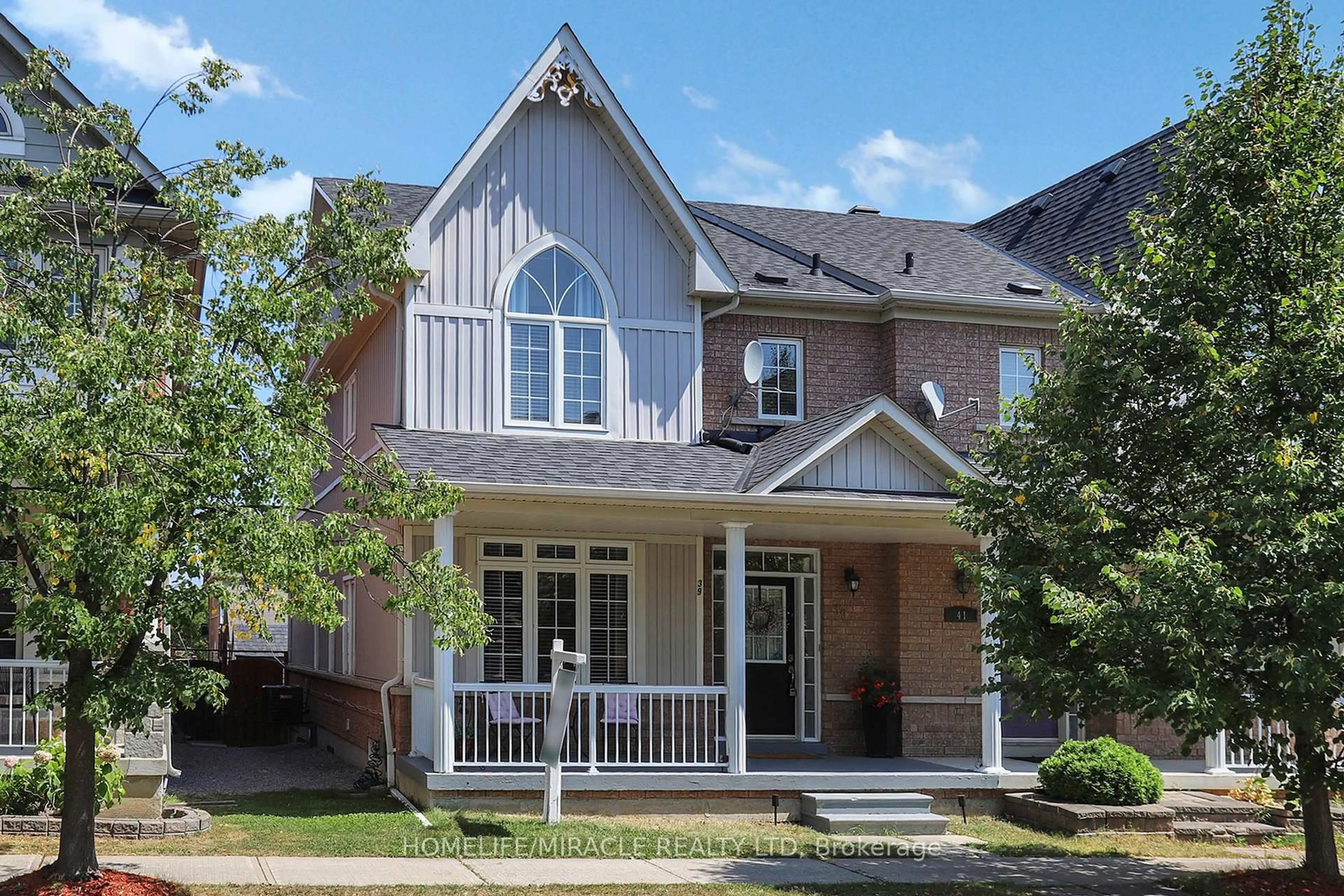 Home with brick exterior material, street for 39 Evaridge Dr, Markham Ontario L6B 1E7