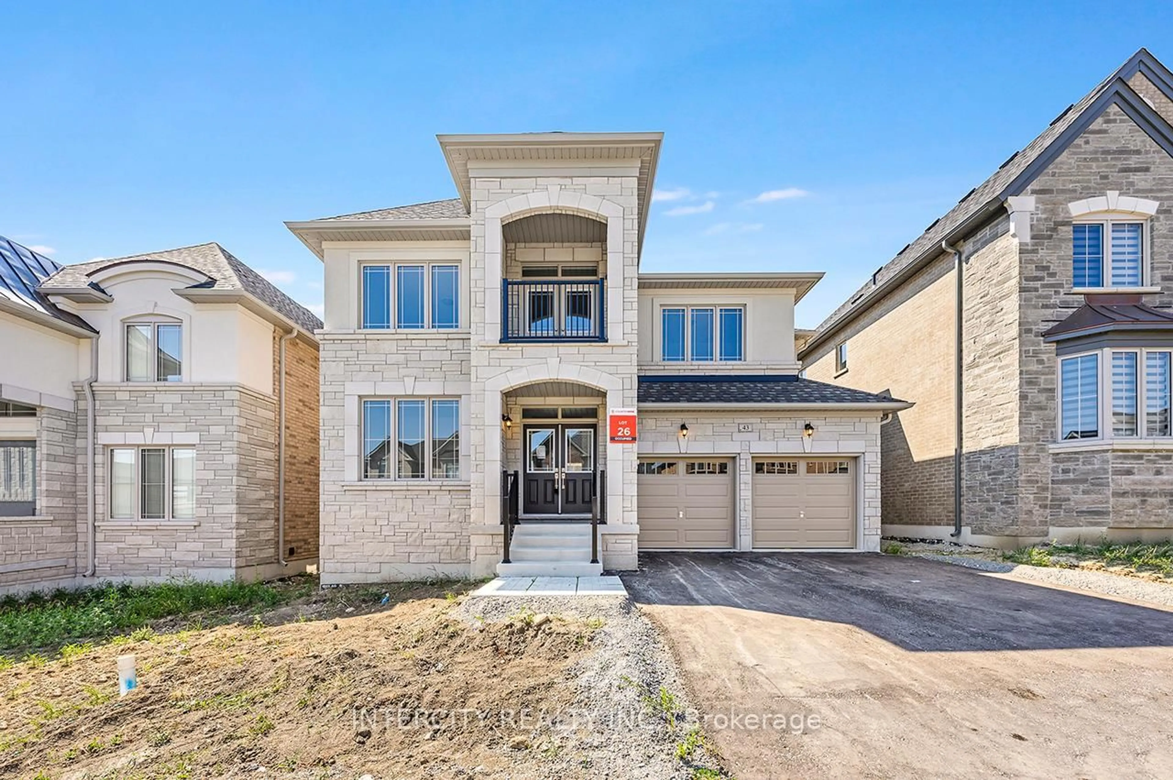 Home with brick exterior material, street for 43 Bostock Dr, Georgina Ontario L4P 0S5