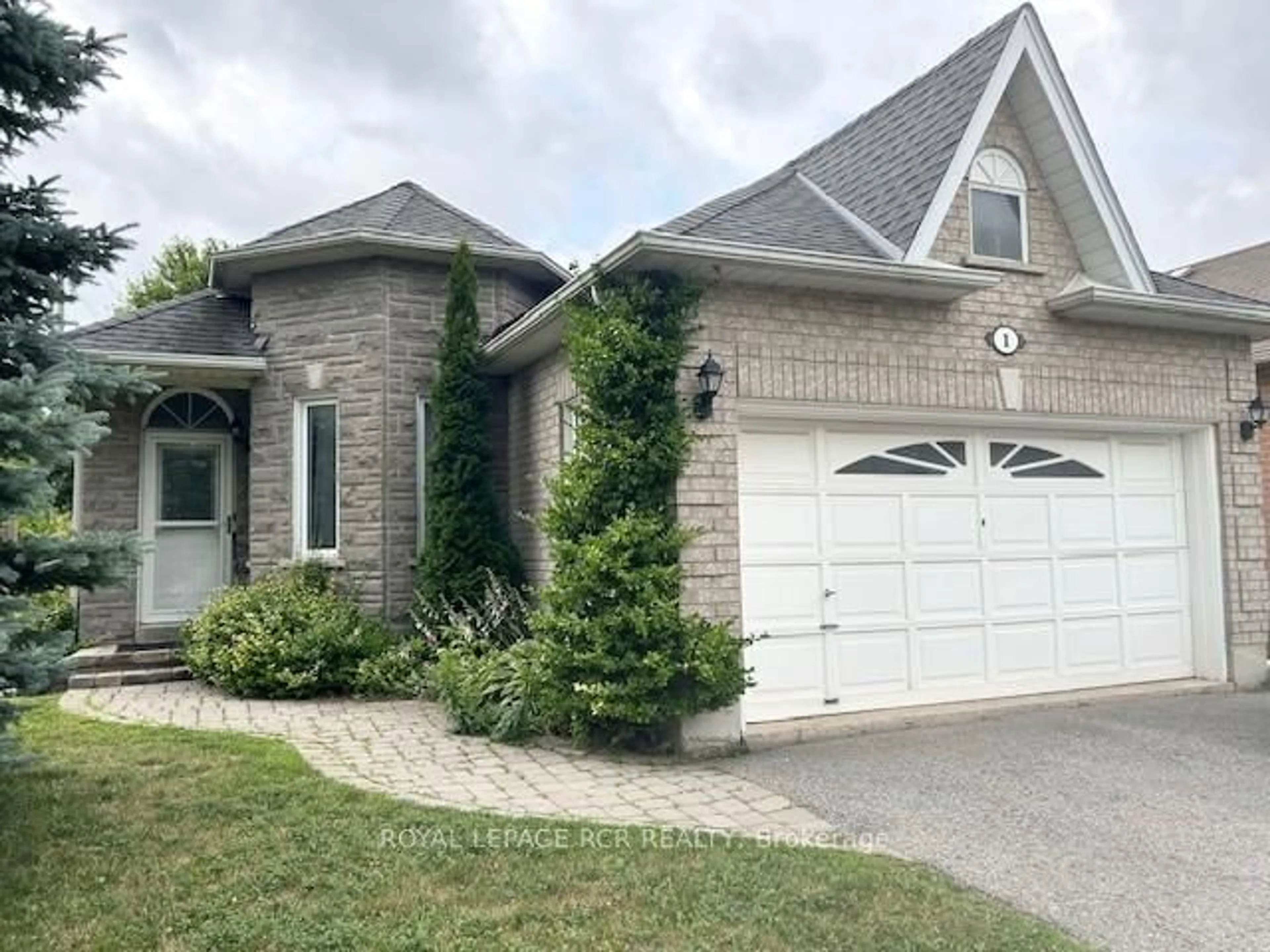 Home with brick exterior material, street for 1 Henderson Cres, New Tecumseth Ontario L9R 1Y3