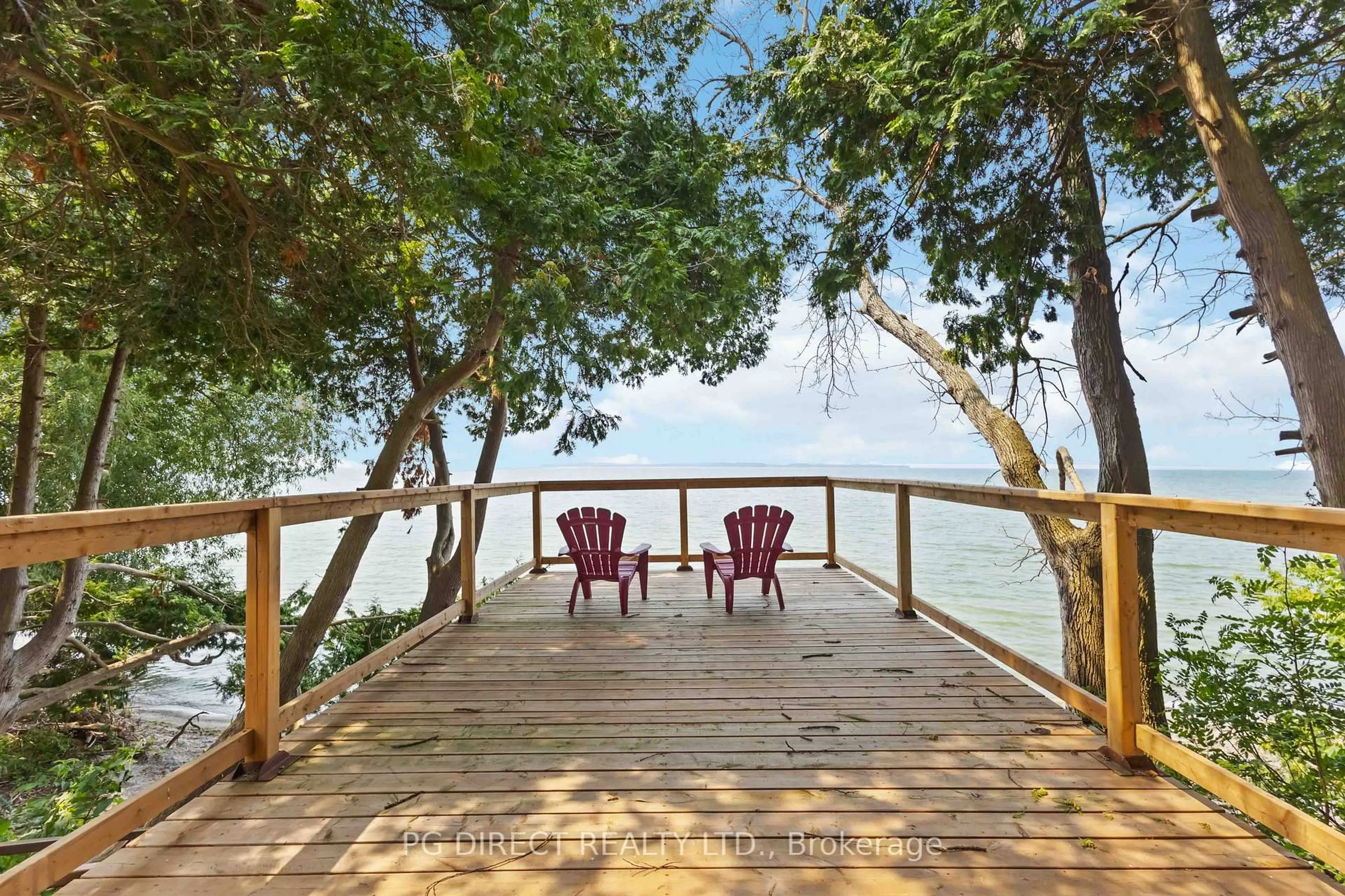 Patio, water/lake/river/ocean view for 5 Albert St, Brock Ontario L0K 1A0