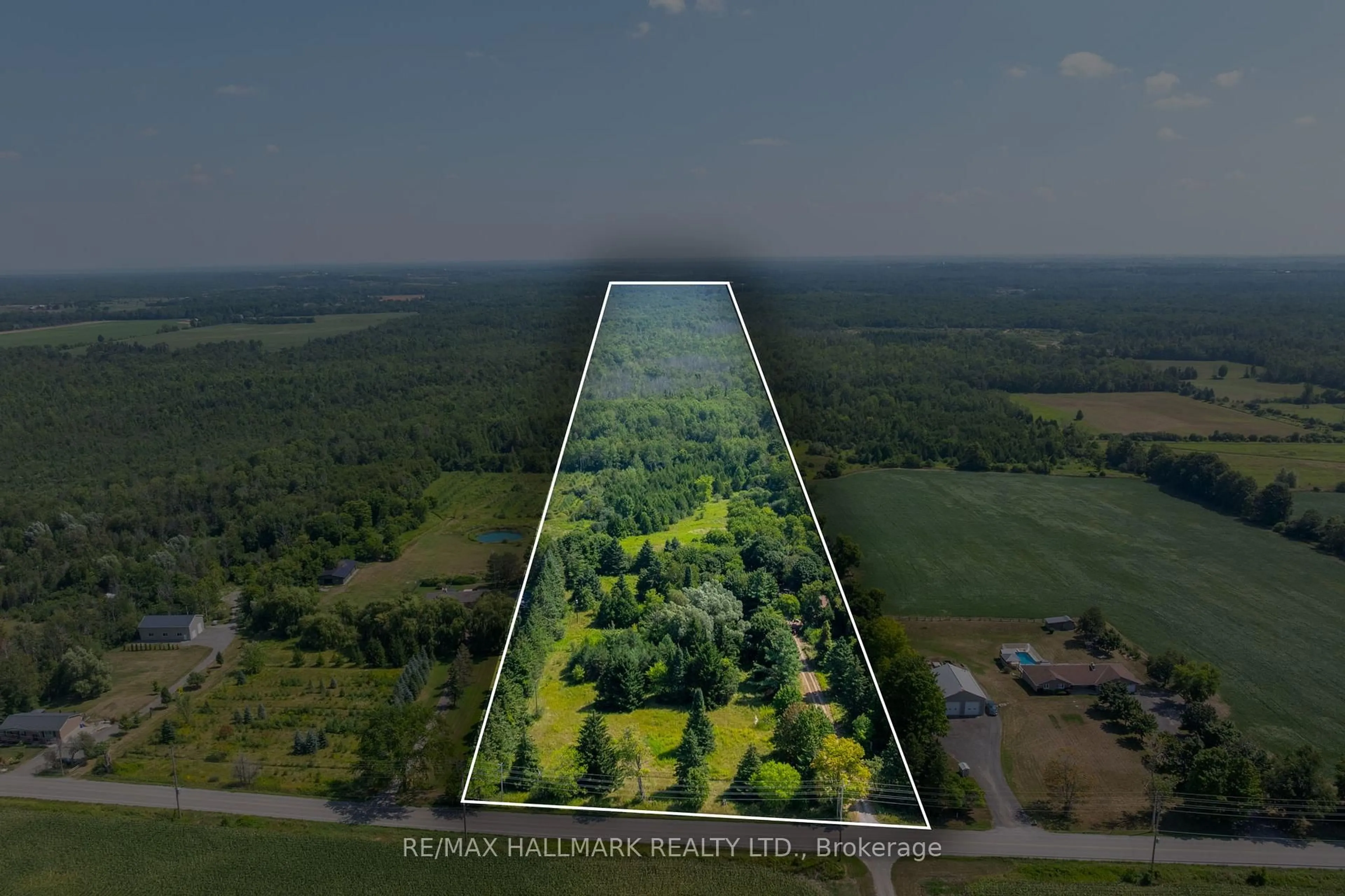A pic from outside/outdoor area/front of a property/back of a property/a pic from drone, water/lake/river/ocean view for 23895 Mccowan Rd, Georgina Ontario L0E 1R0