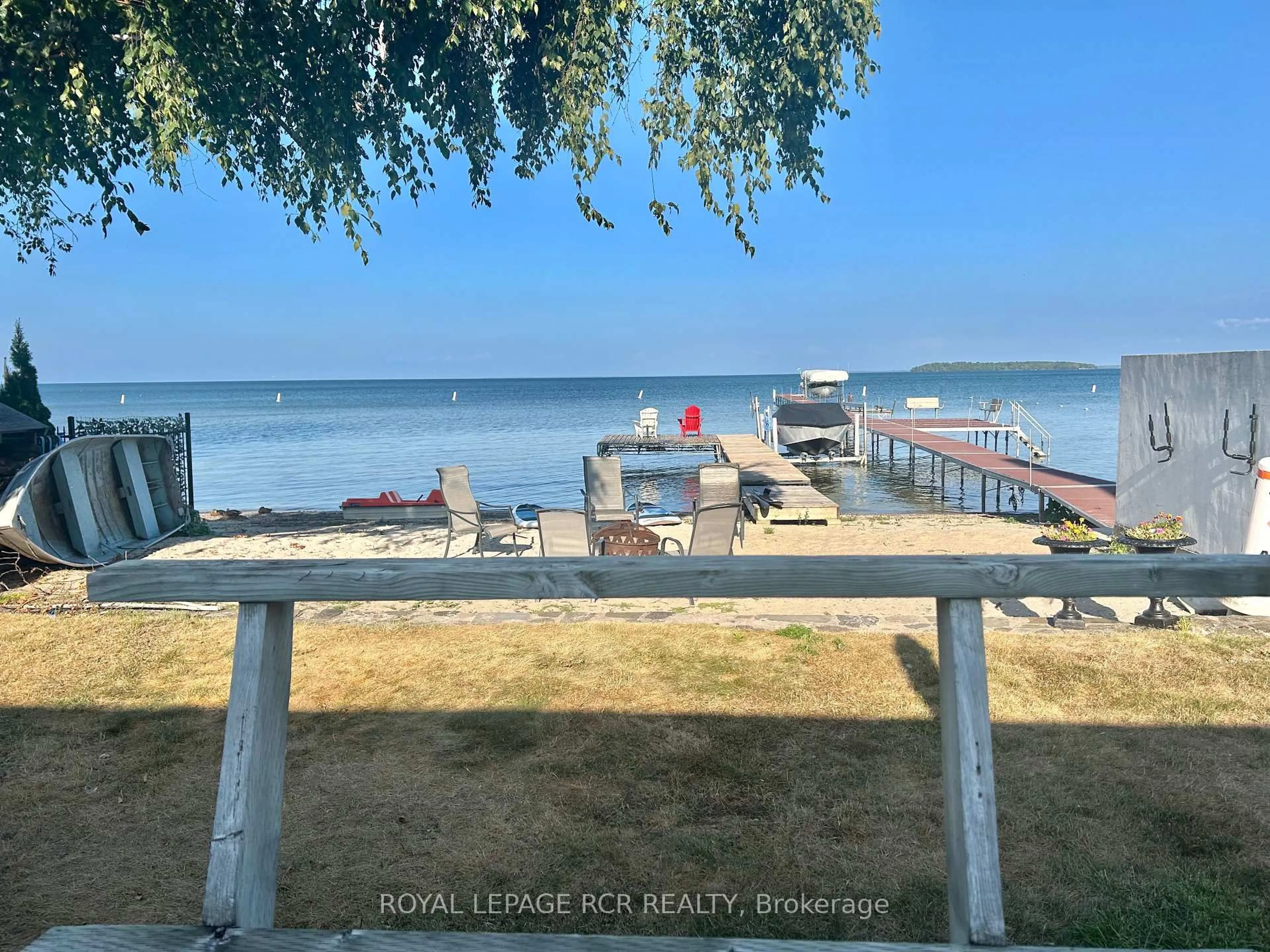 A pic from outside/outdoor area/front of a property/back of a property/a pic from drone, water/lake/river/ocean view for 2719 Purvis St, Innisfil Ontario L9S 3K6