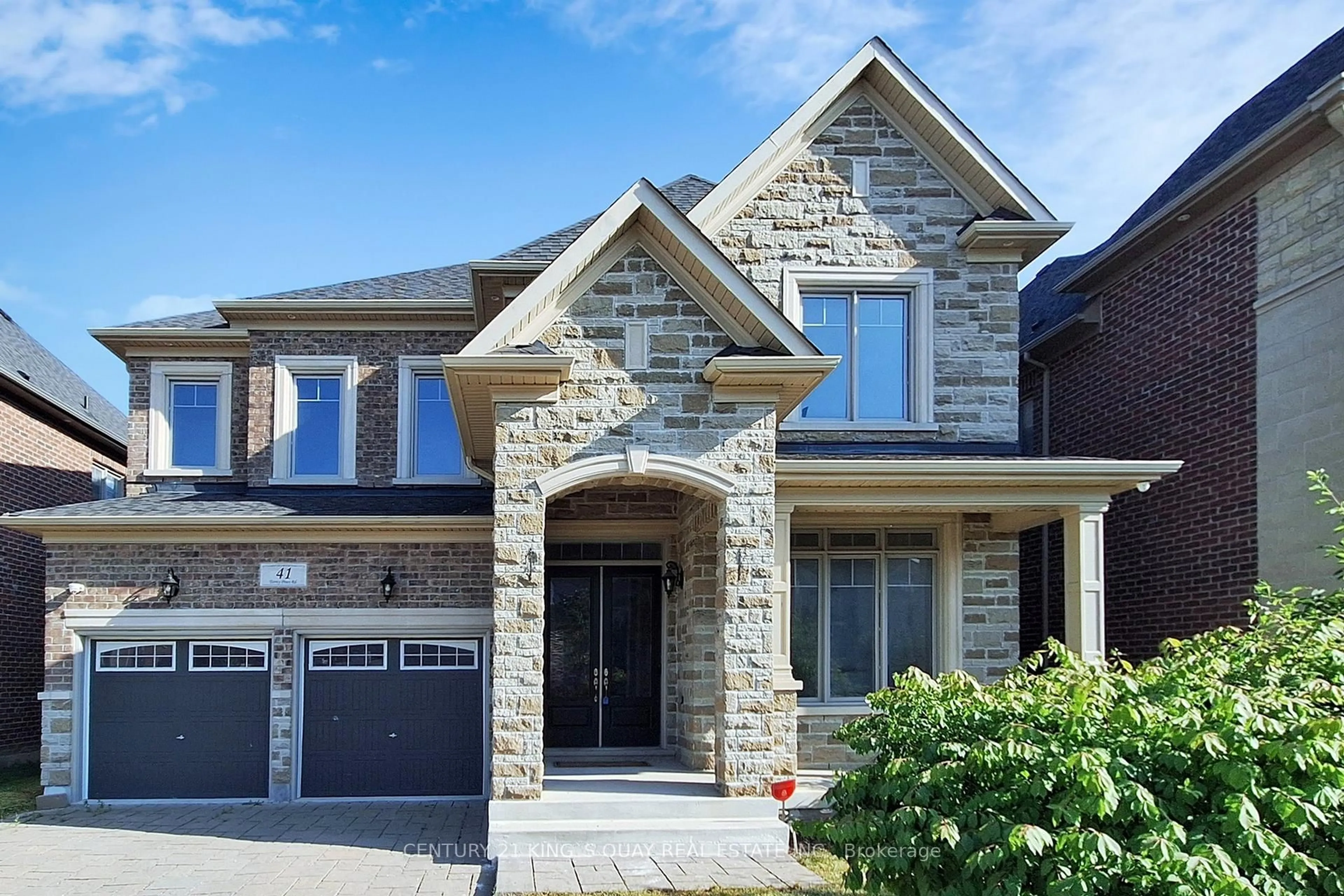 Home with brick exterior material, street for 41 Torrey Pines Rd, Vaughan Ontario L4H 3X9