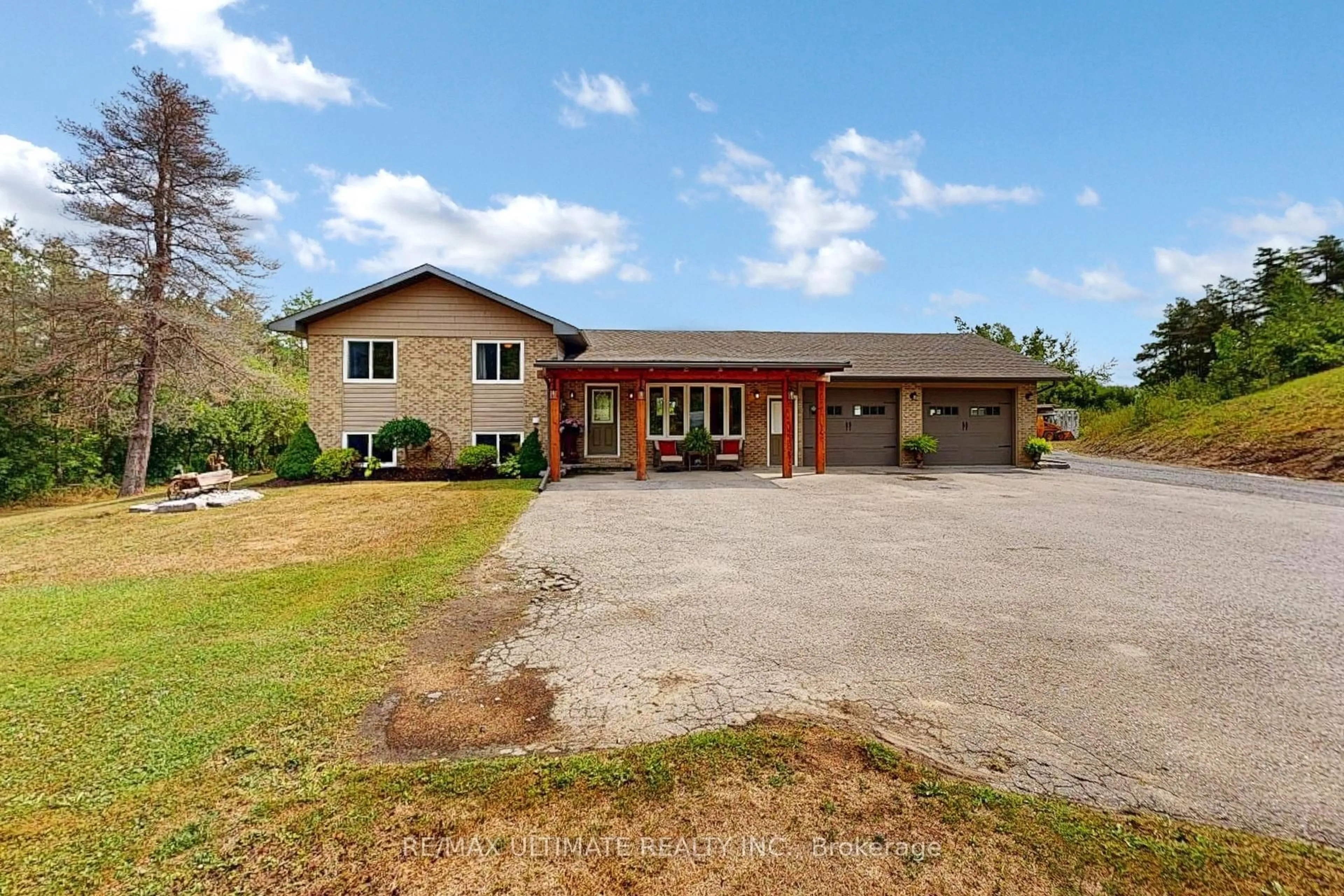 A pic from outside/outdoor area/front of a property/back of a property/a pic from drone, unknown for 13105 HIGHWAY 12 Highway, Brock Ontario L9P 1R3
