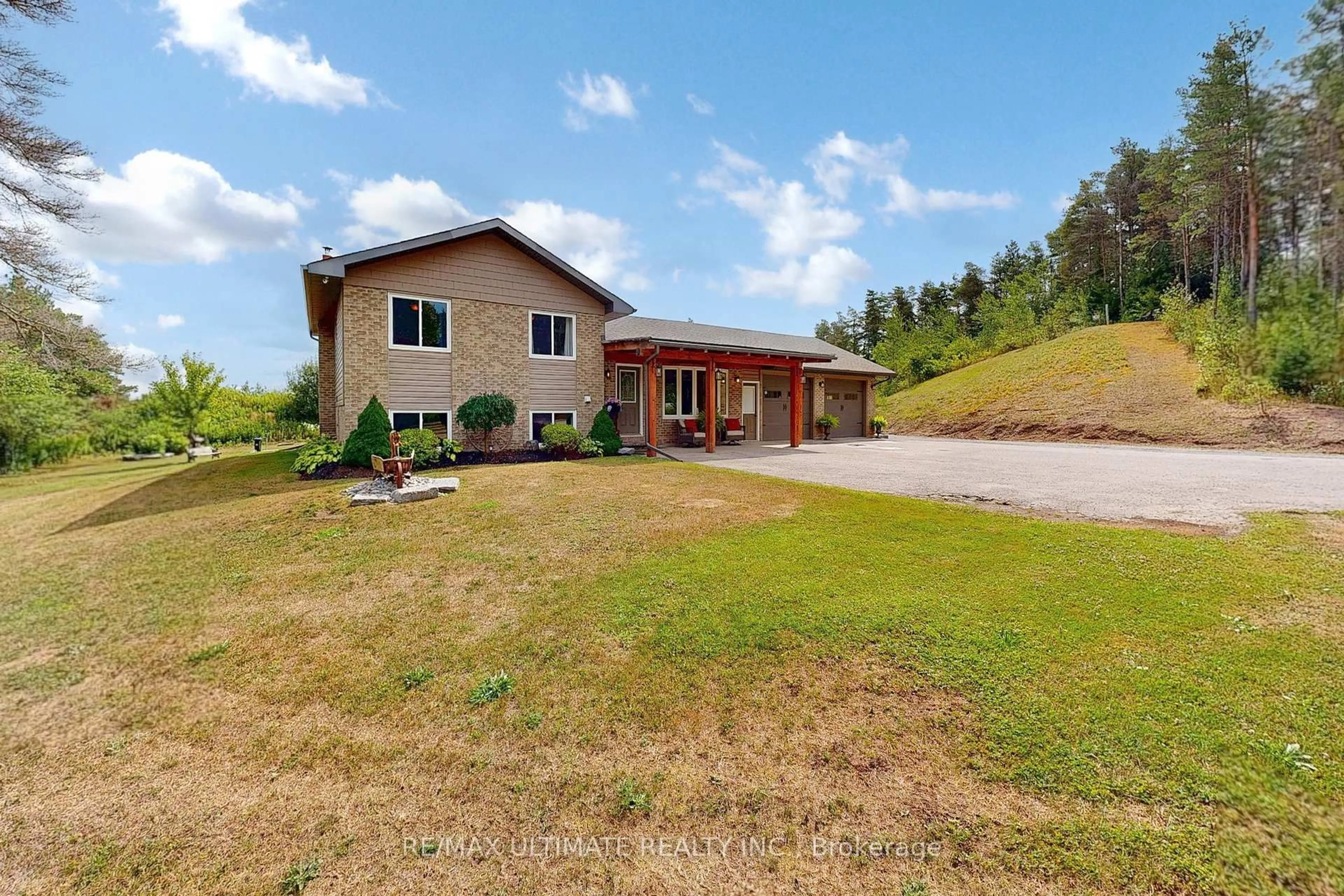 A pic from outside/outdoor area/front of a property/back of a property/a pic from drone, unknown for 13105 HIGHWAY 12 Highway, Brock Ontario L9P 1R3