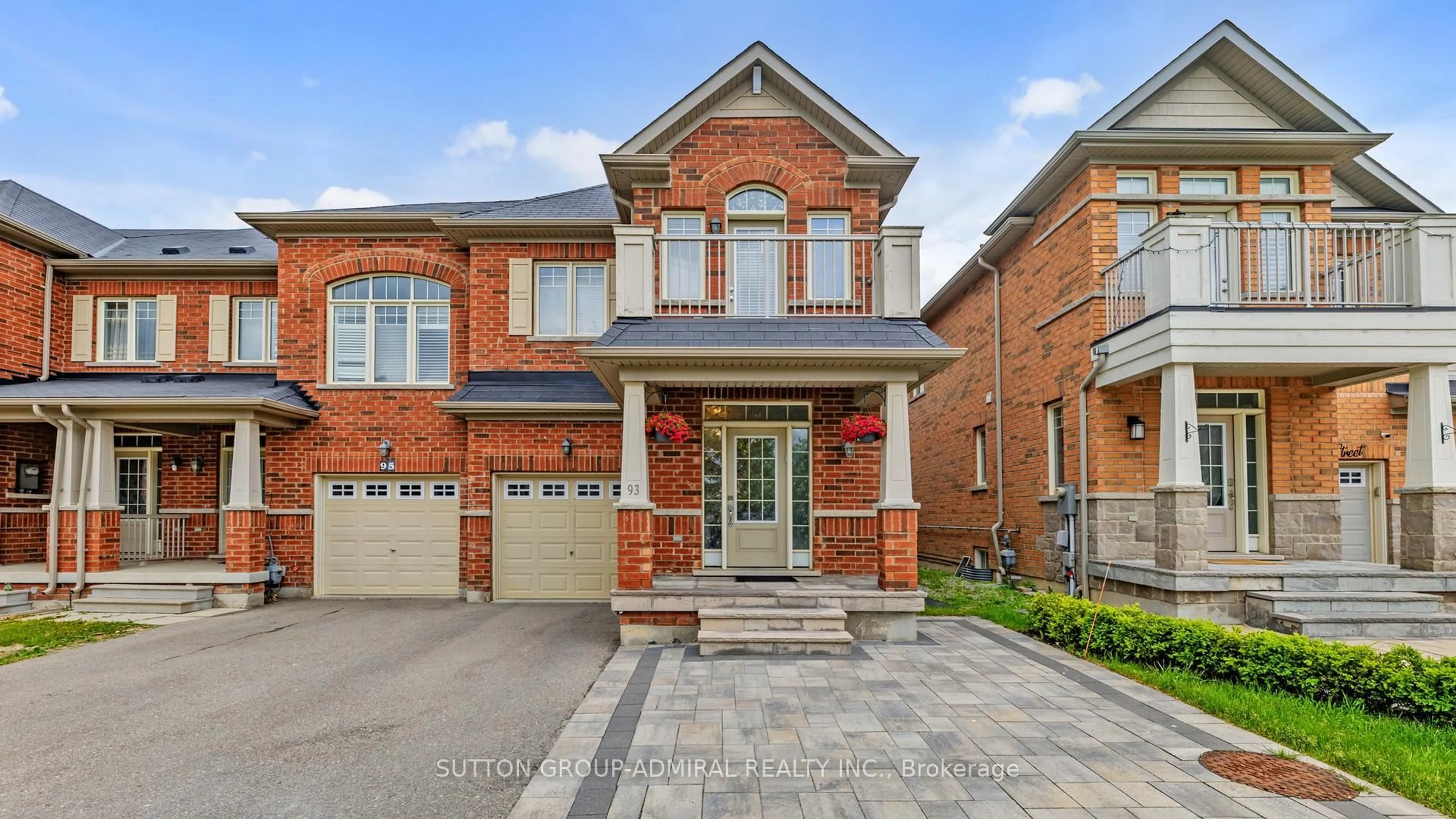 Home with brick exterior material, street for 93 Windrow St, Richmond Hill Ontario L4E 0Y1