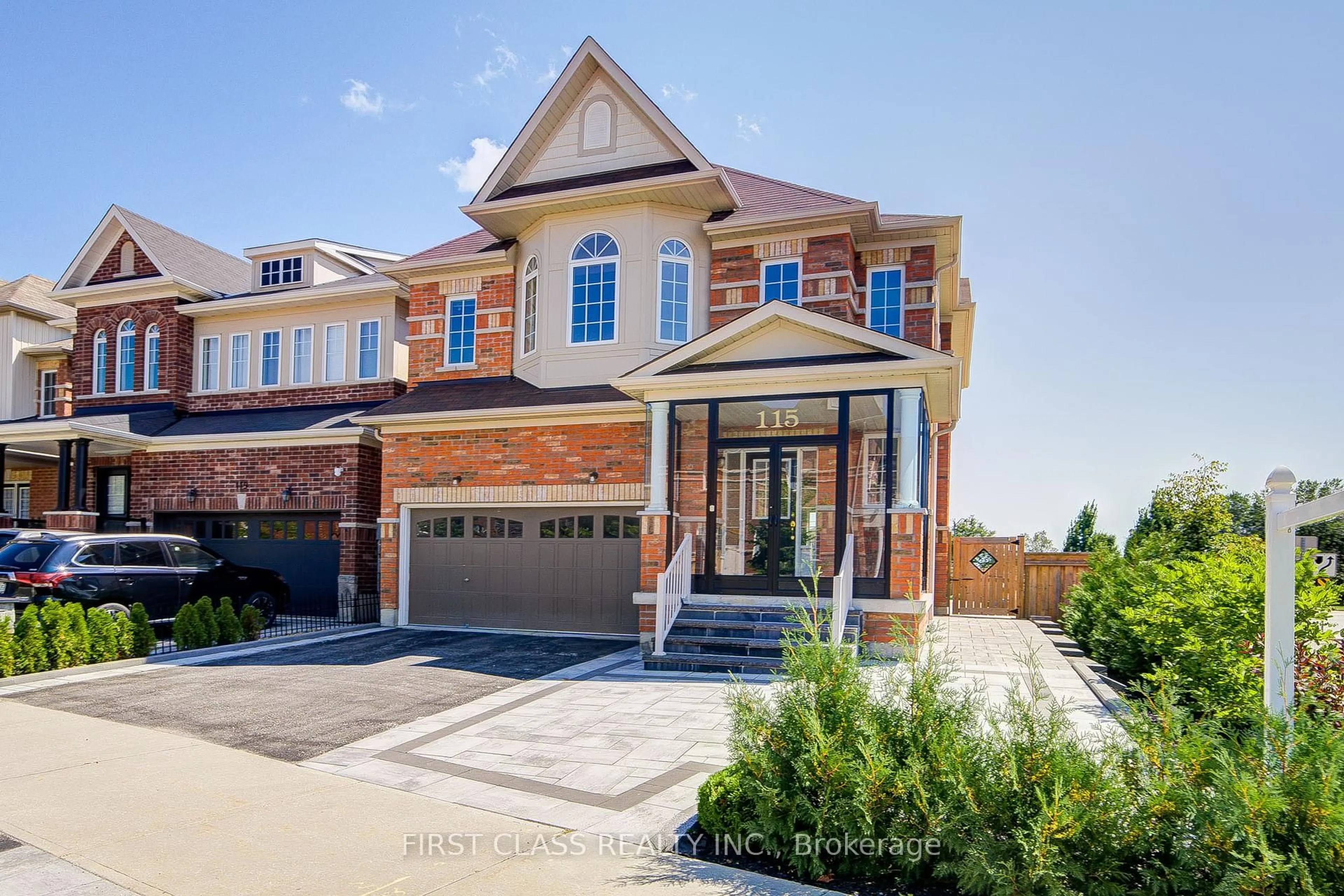 Home with brick exterior material, street for 115 Noah's Farm Tr, Whitchurch-Stouffville Ontario L4A 0N8