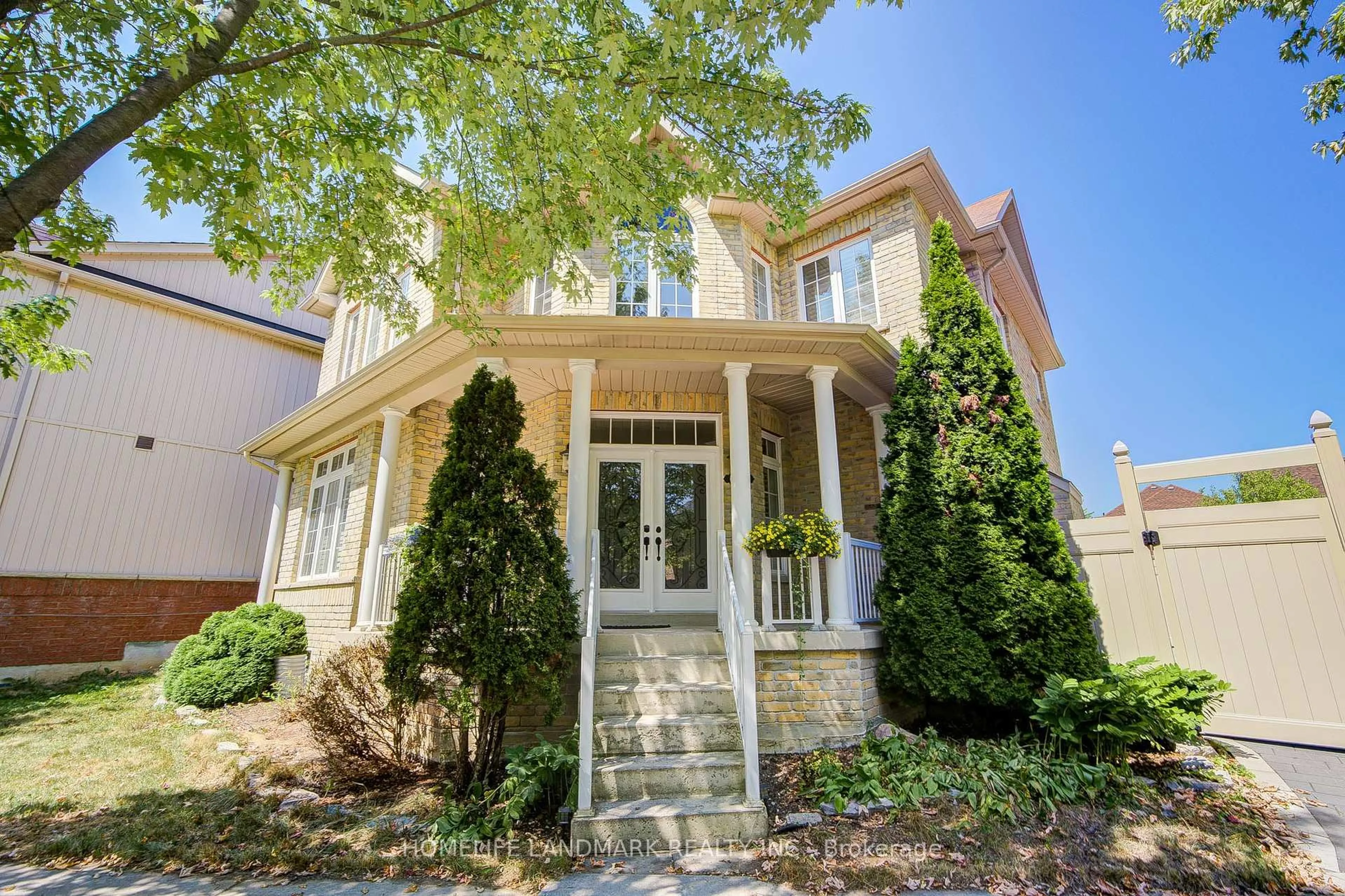 Home with brick exterior material, street for 14 West Normandy Dr, Markham Ontario L6B 0A8