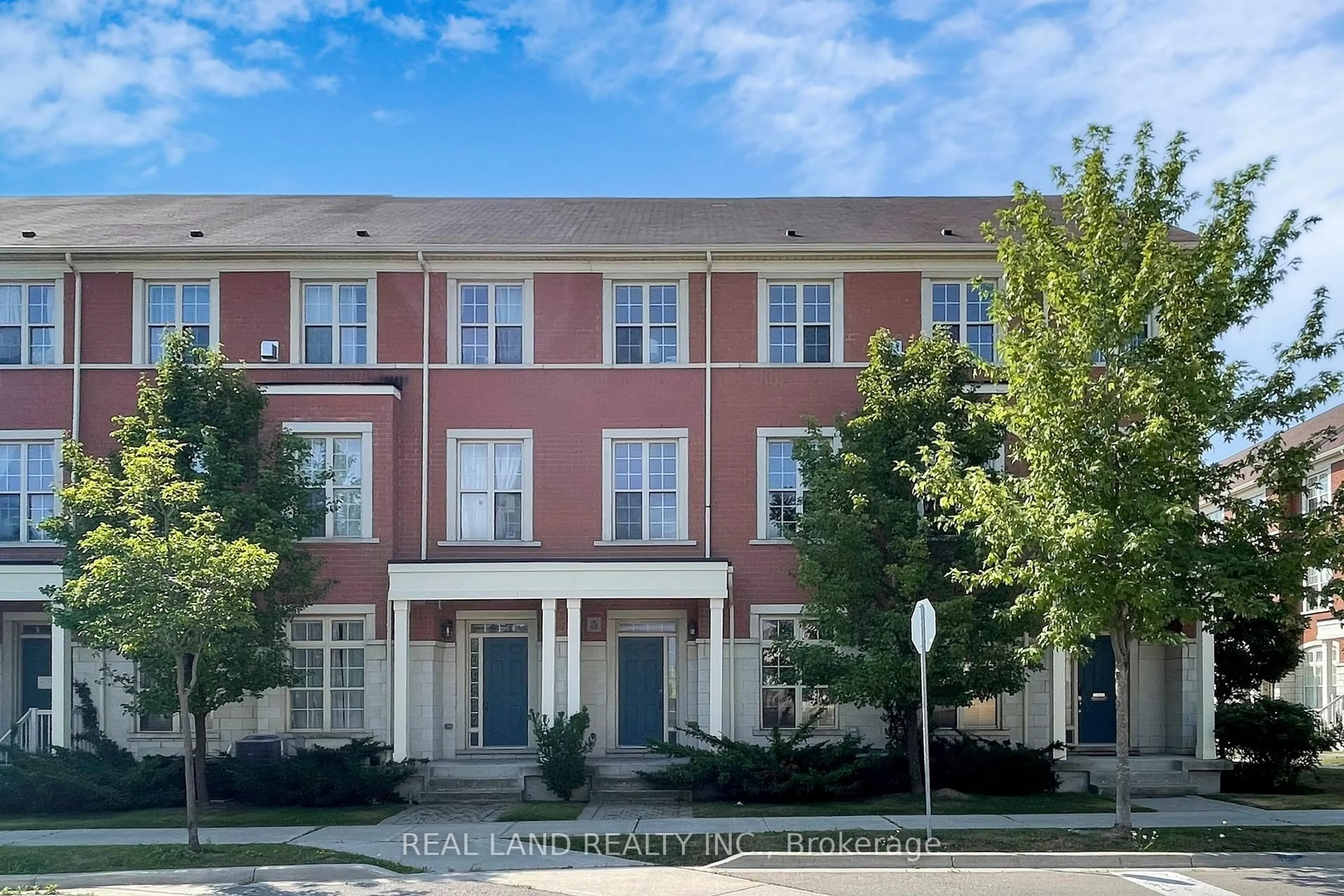 Home with brick exterior material, street for 95 Anthony Roman Ave, Markham Ontario L6C 0P2
