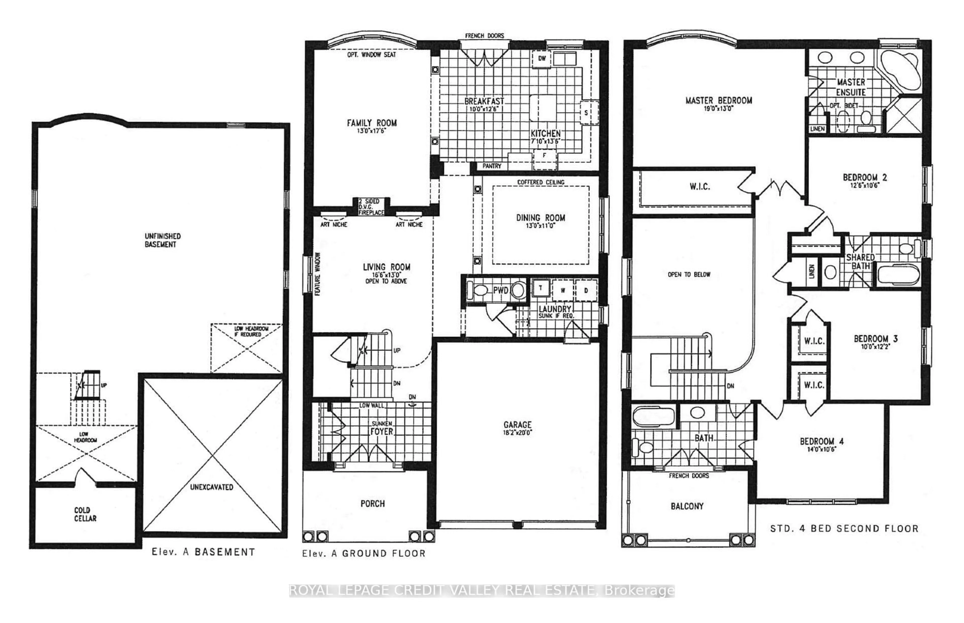 Floor plan for 2 Ironside Dr, Vaughan Ontario L4H 3R8