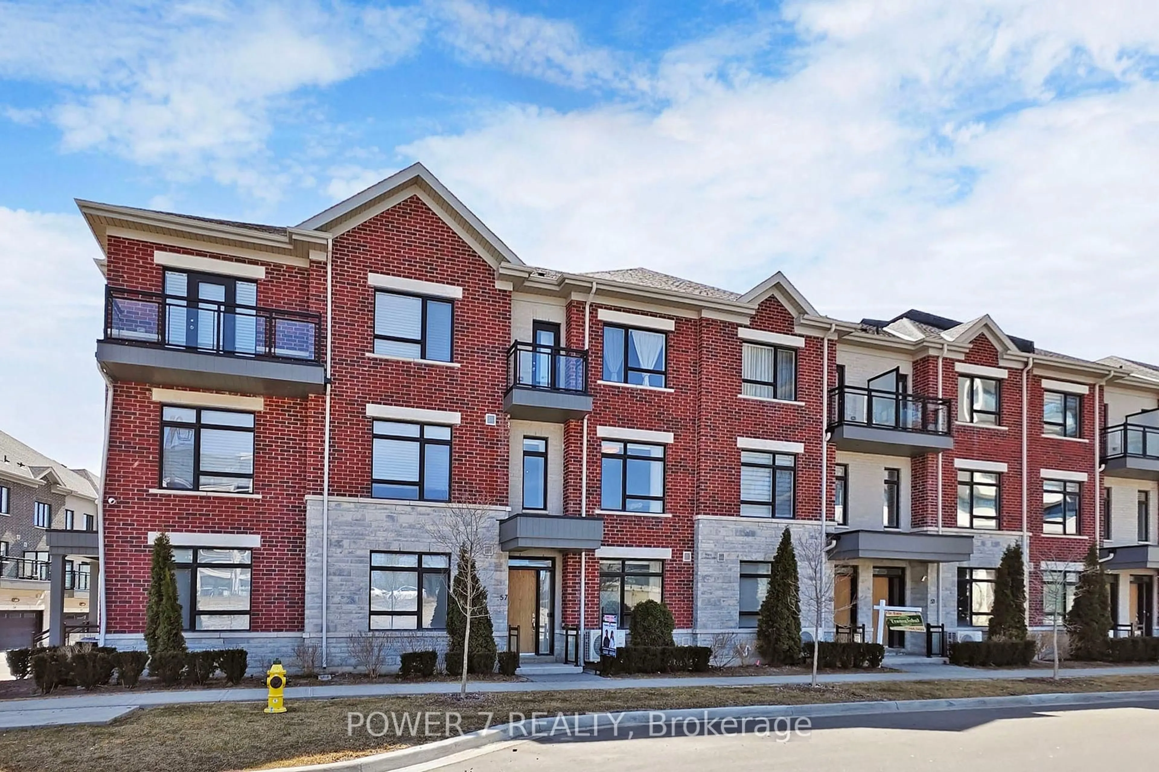 Home with brick exterior material, building for 57 Gandhi Lane, Markham Ontario L3T 0G4