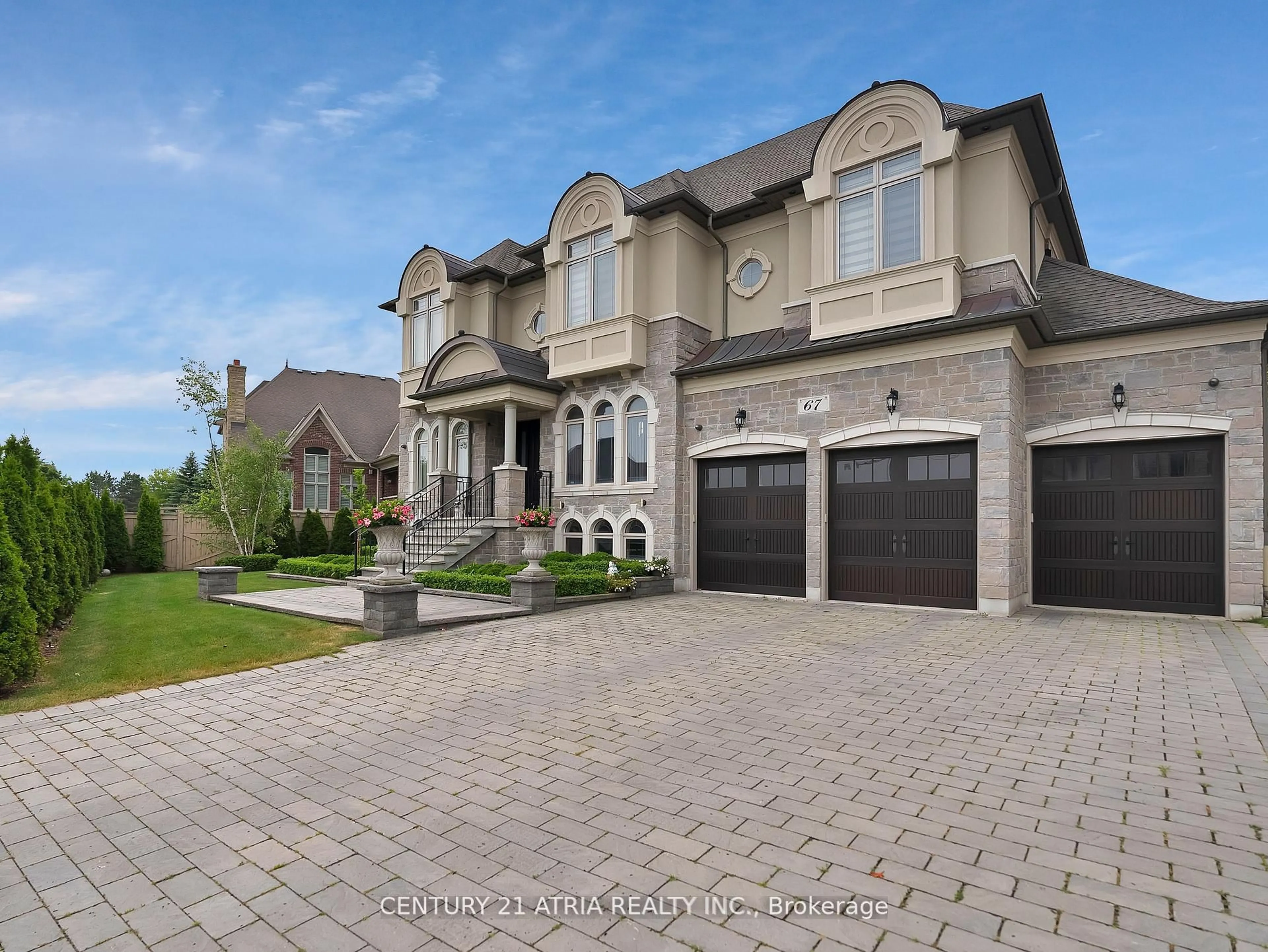 Home with brick exterior material, street for 67 Langdon Dr, King Ontario L7B 0M1