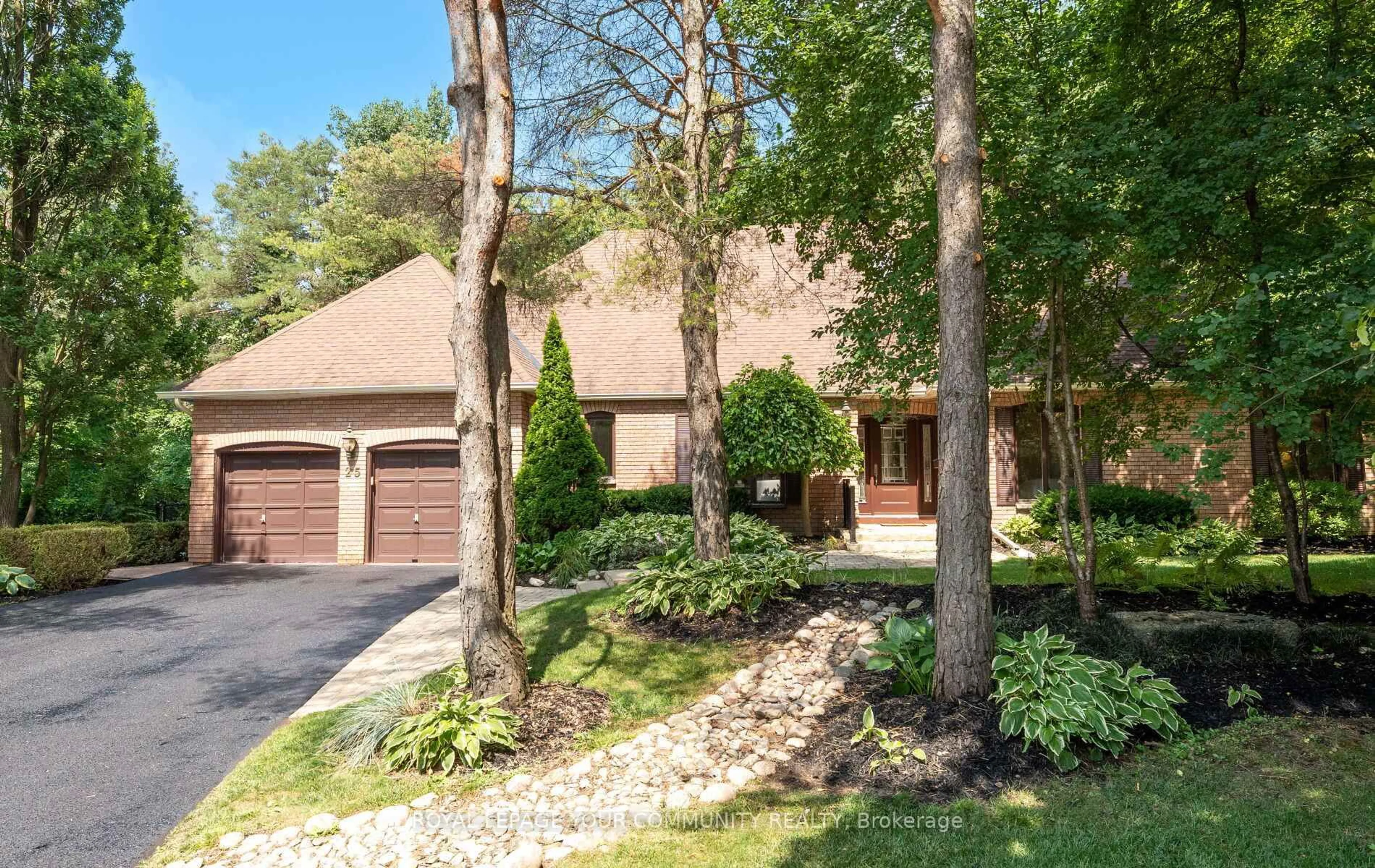 Home with brick exterior material, street for 25 Tilston Grve, Aurora Ontario L4G 4X3