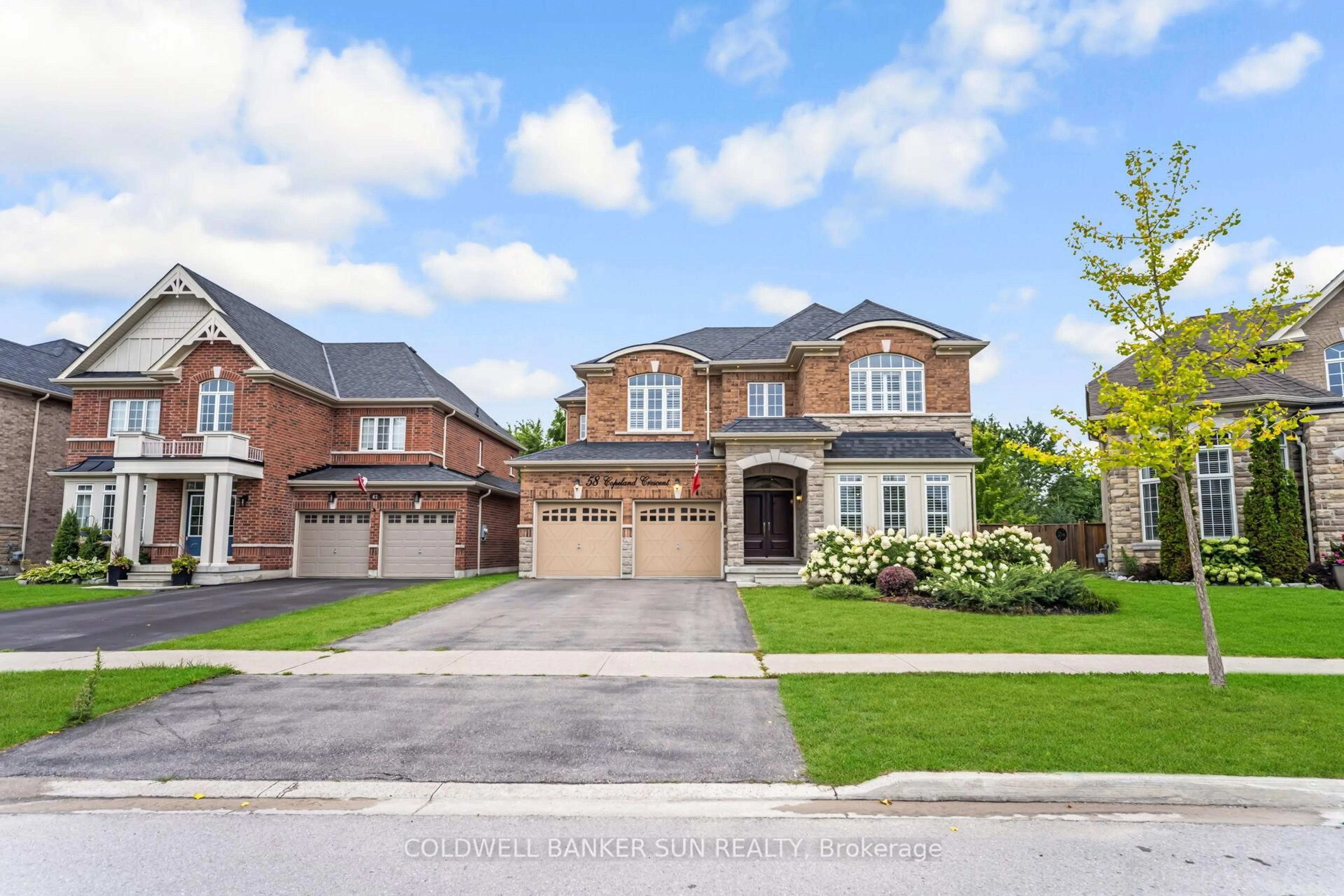 Home with brick exterior material, street for 58 Copeland Cres, Innisfil Ontario L0L 1L0