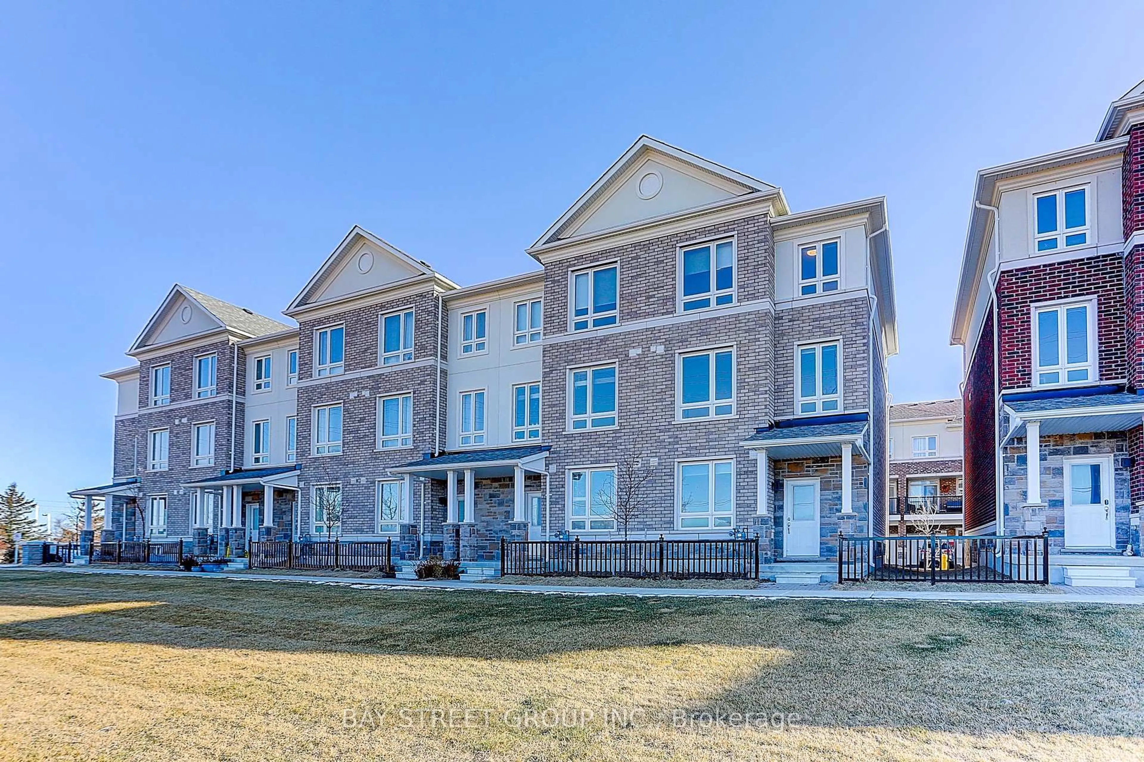 A pic from outside/outdoor area/front of a property/back of a property/a pic from drone, unknown for 12 Chicago Lane, Markham Ontario L6E 0V6