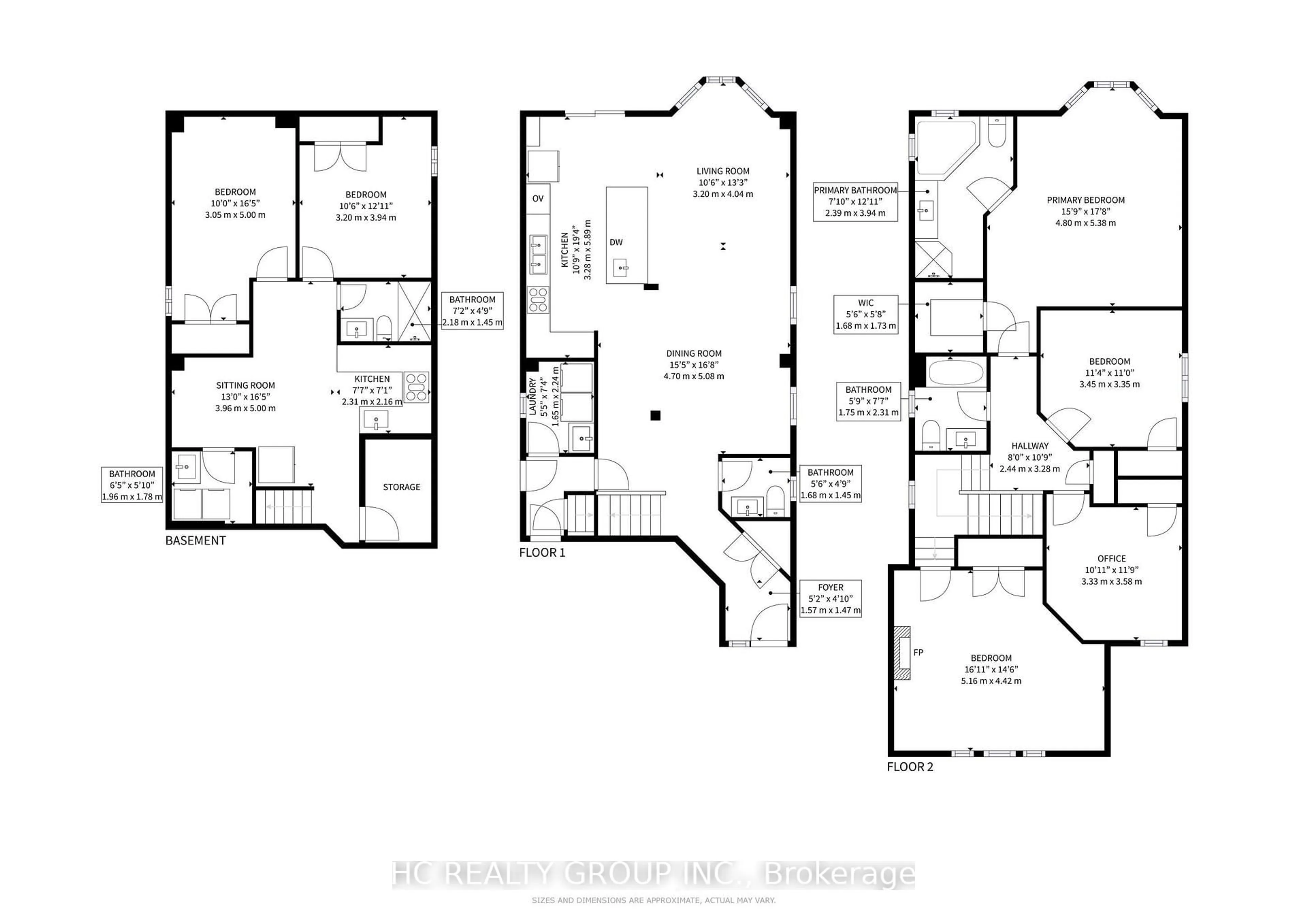 Floor plan for 67 Melbourne Dr, Richmond Hill Ontario L4S 2V2