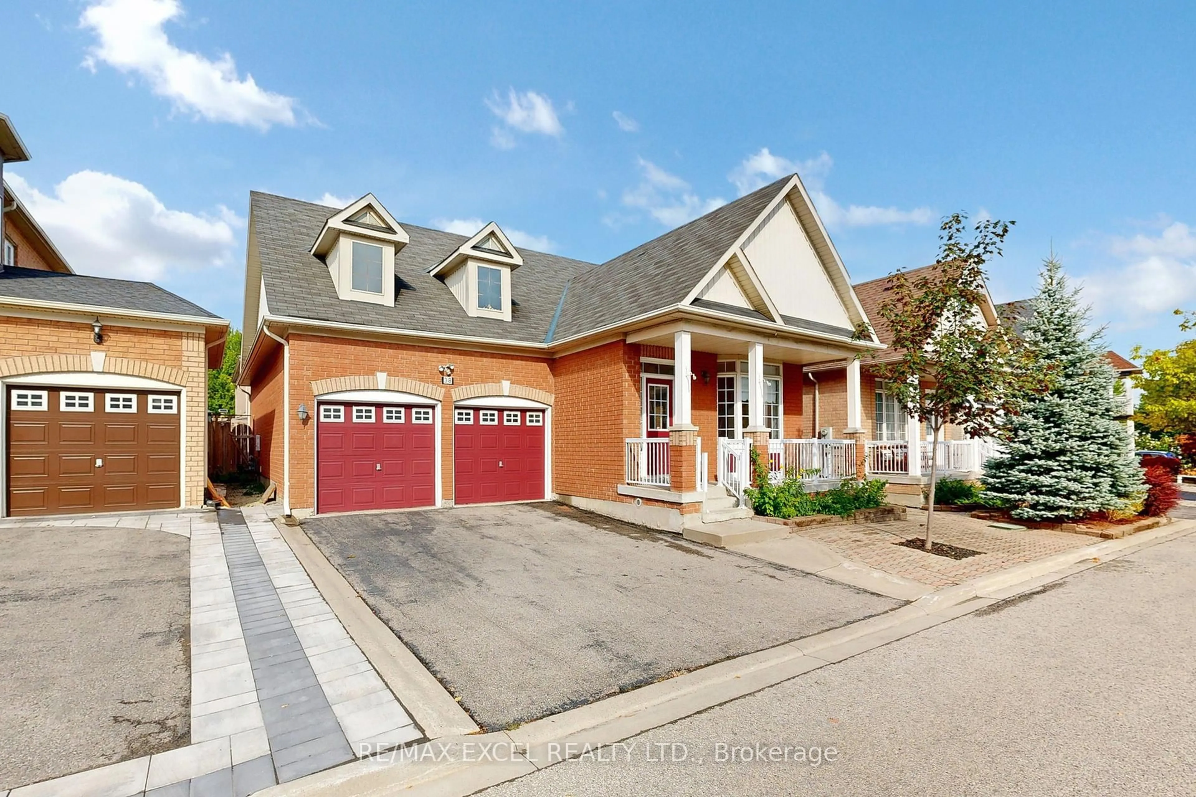 Home with brick exterior material, street for 38 Ayhart St, Markham Ontario L6E 1H4