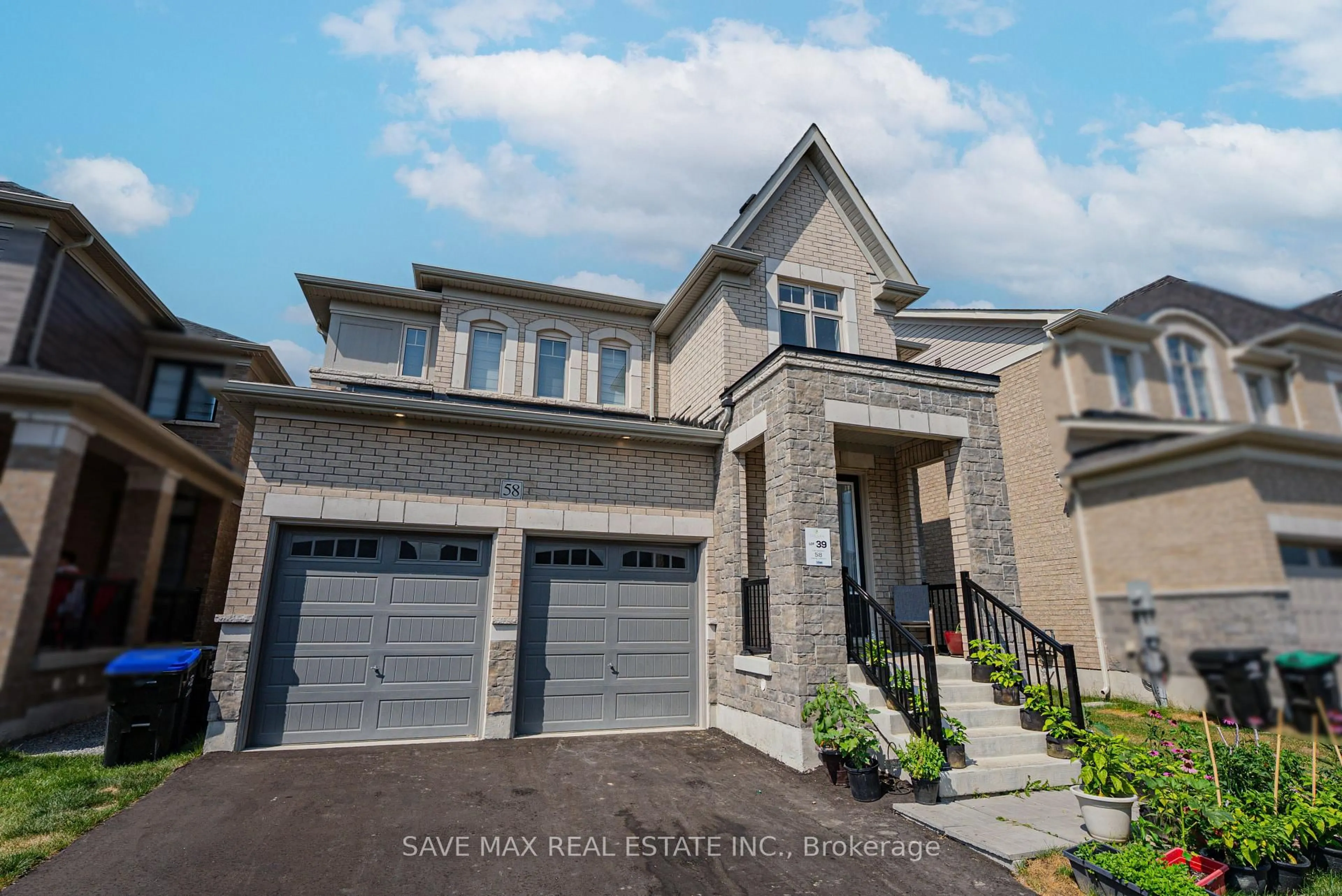 Home with brick exterior material, street for 58 Sandhill Cres, Adjala-Tosorontio Ontario L0G 1W0
