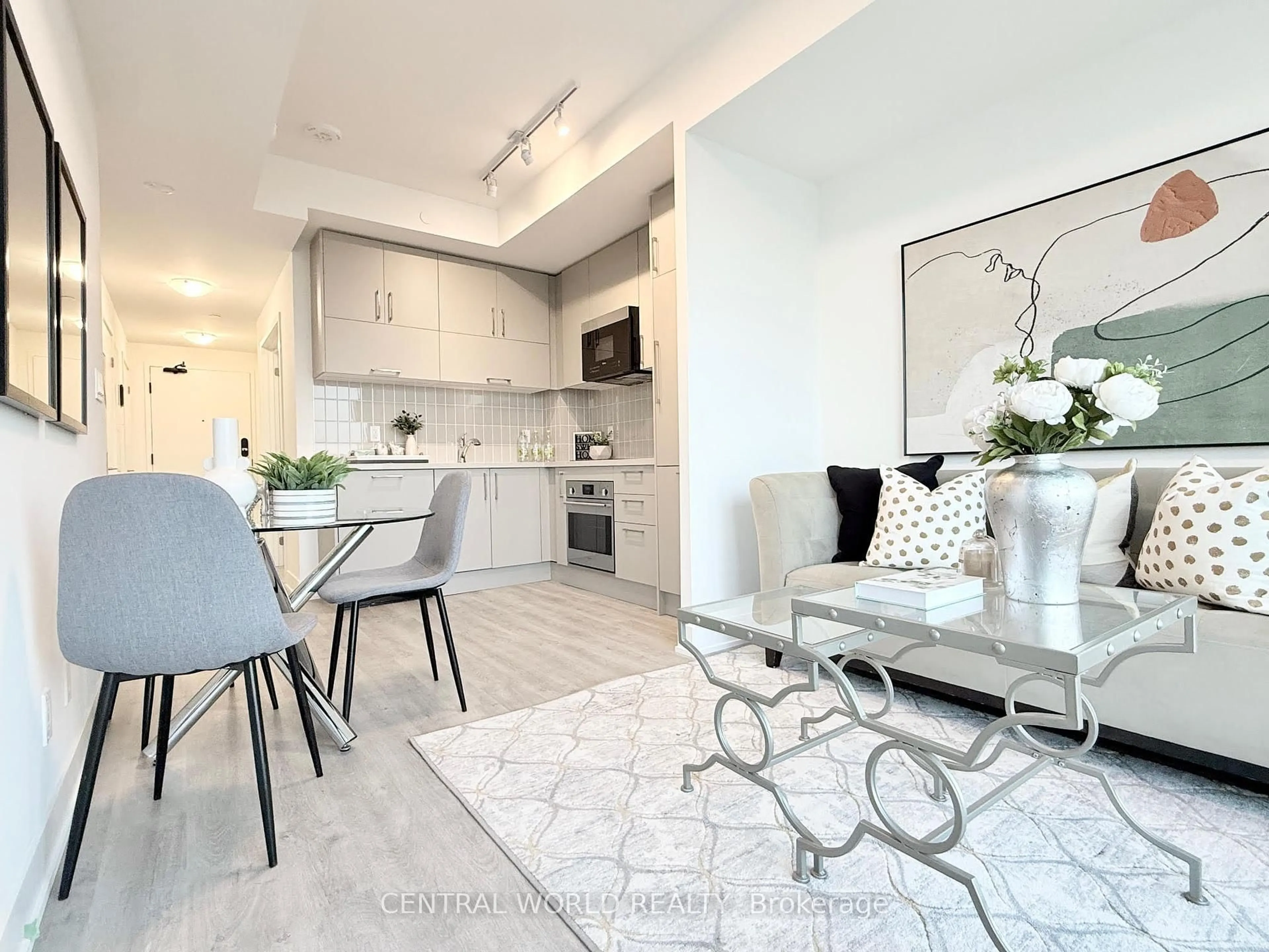 Open concept kitchen, unknown for 38 Andre de Grasse St #413, Markham Ontario L6G 0G4