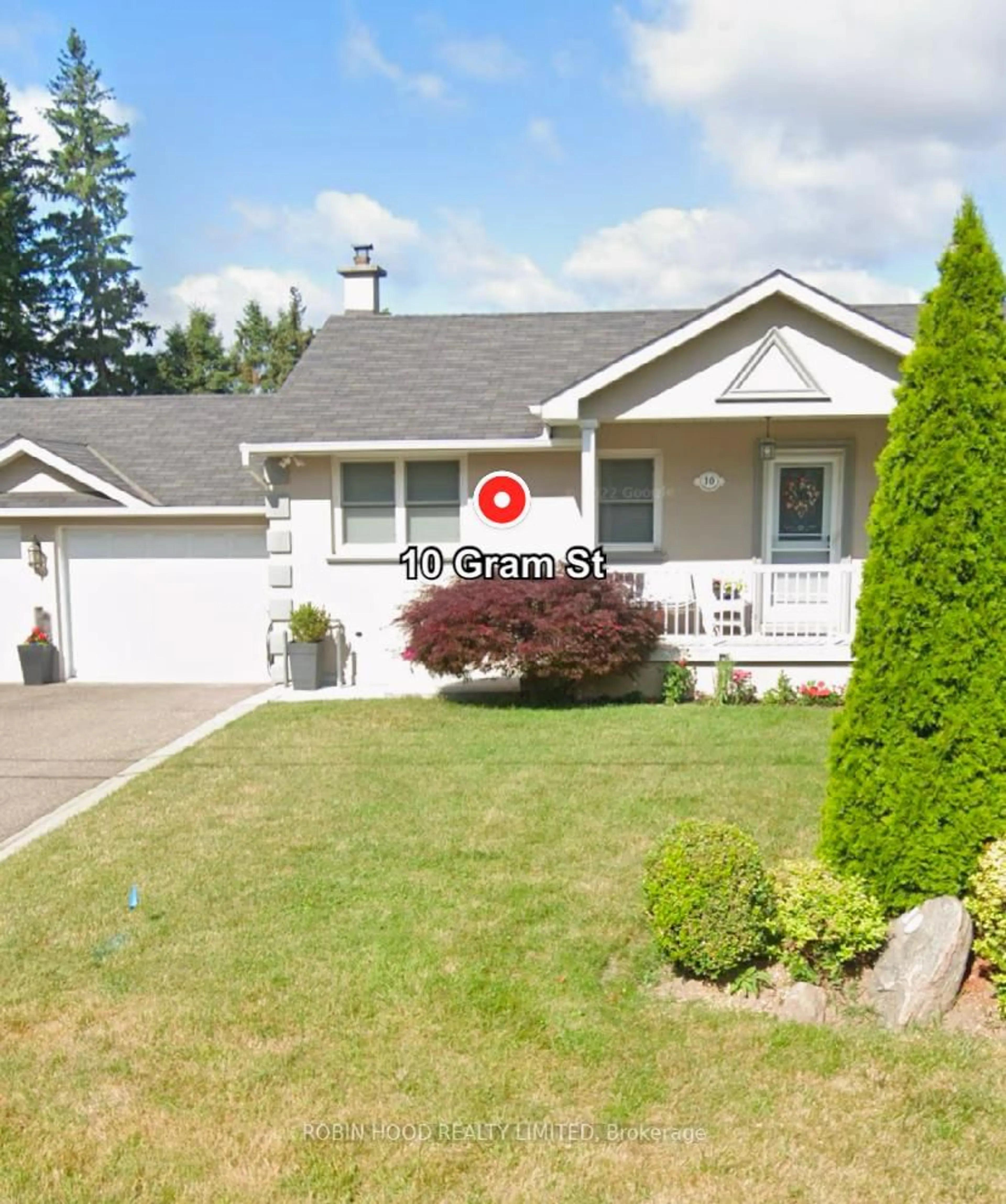 Home with vinyl exterior material, street for 10 Gram St, Vaughan Ontario L6A 3Z2