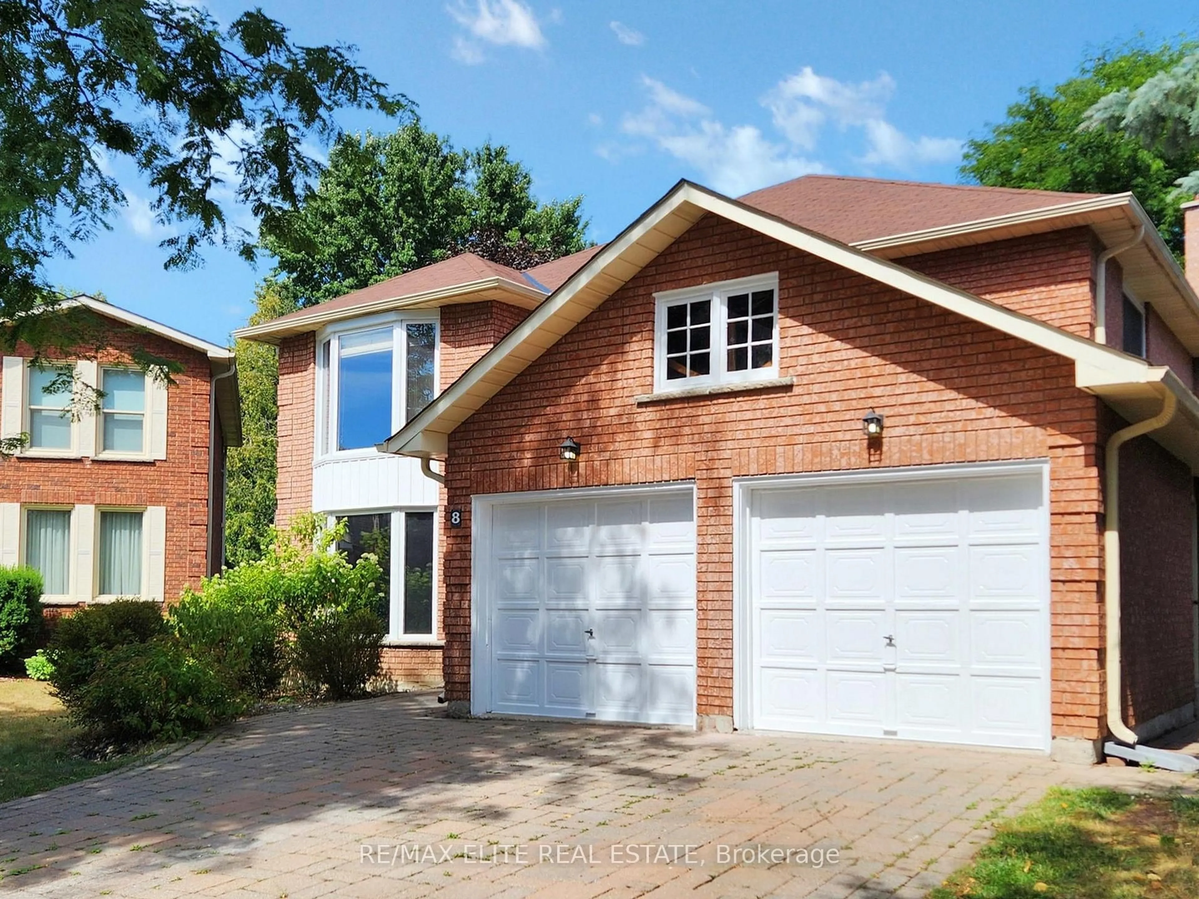 Home with brick exterior material, street for 8 Millpond Pl, Markham Ontario L3P 6M4