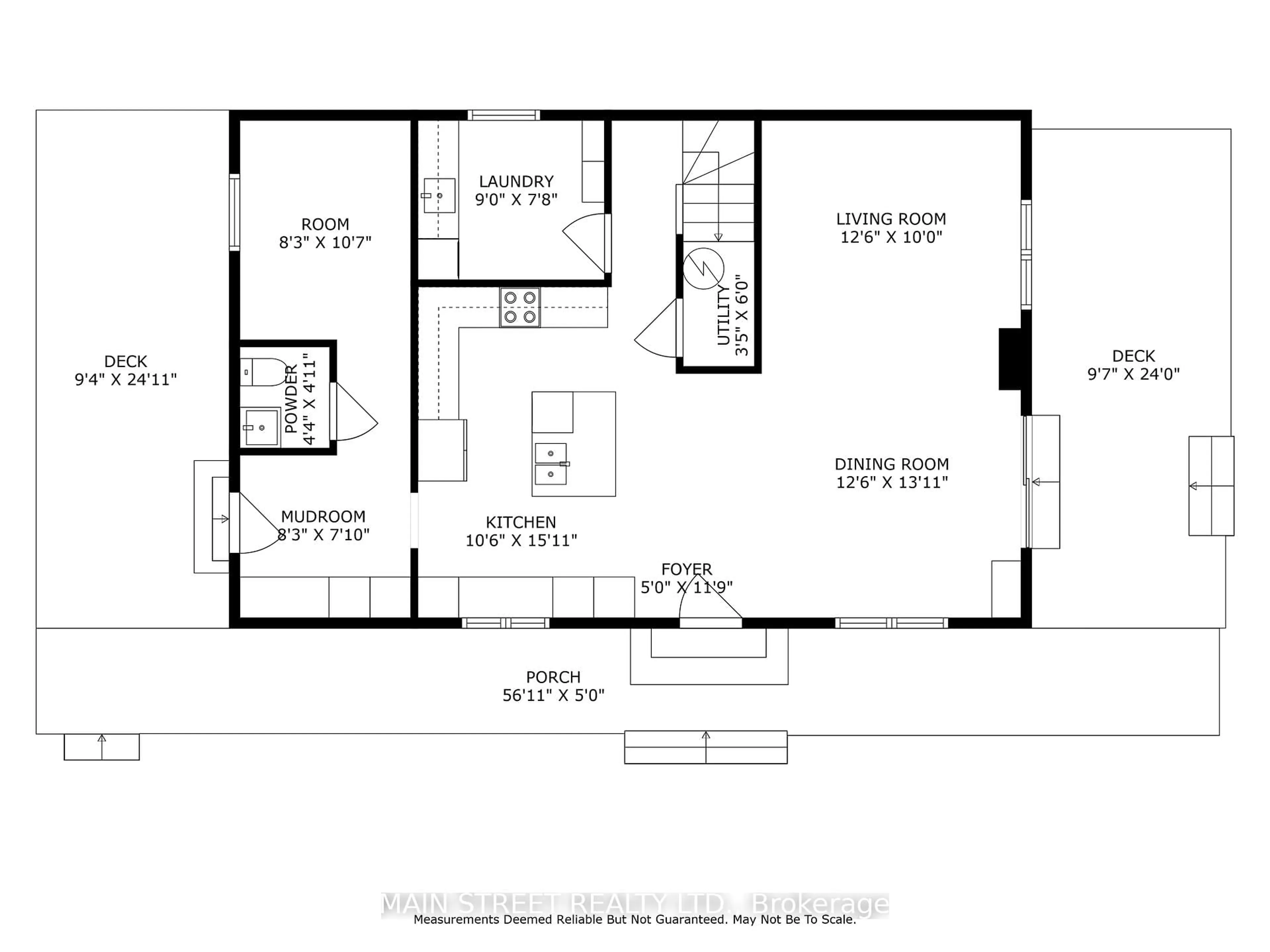 Floor plan for 353 Pasadena Dr, Georgina Ontario L4P 2Z2