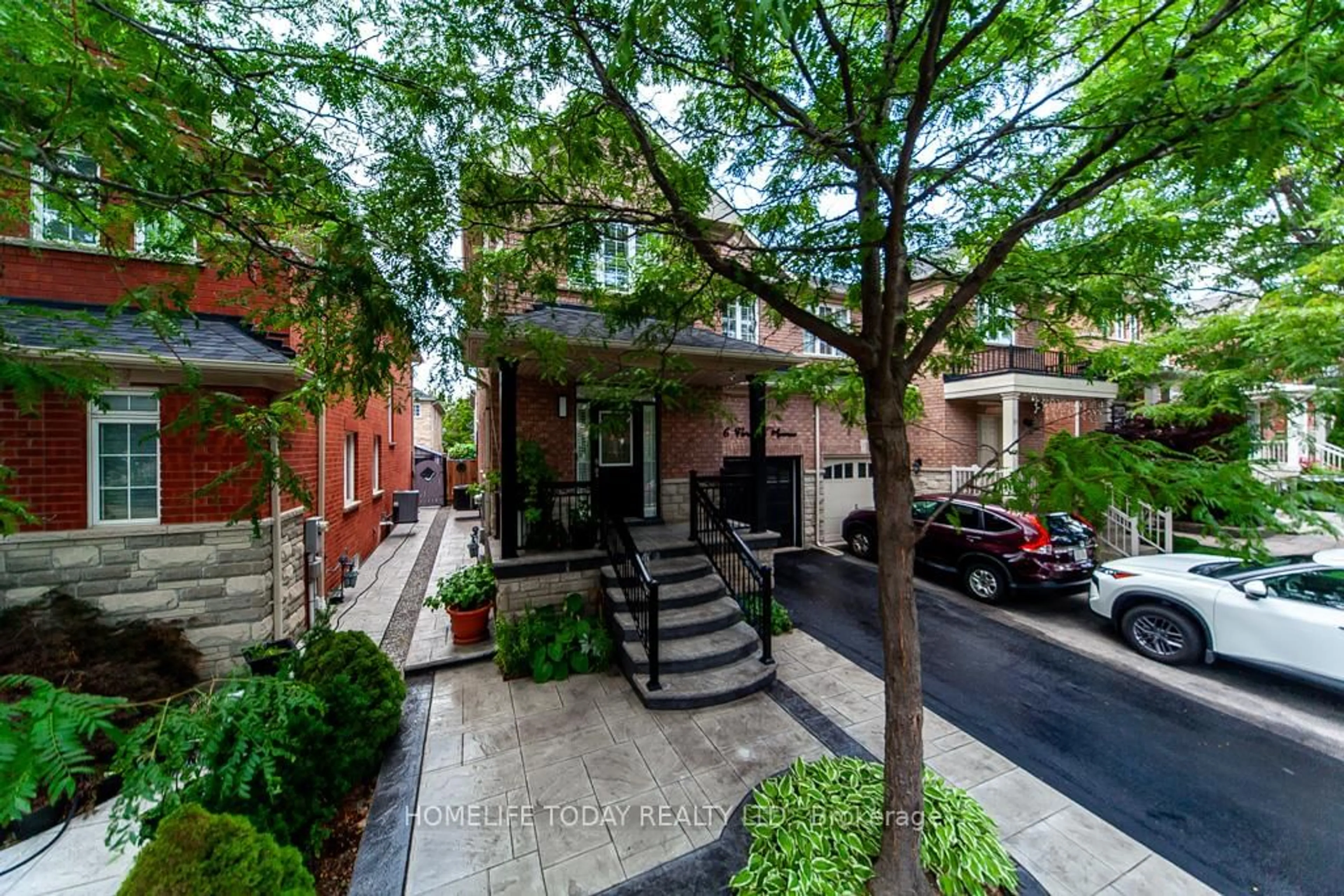 Home with brick exterior material, street for 6 Fiorentina Ave, Vaughan Ontario L4H 0P2