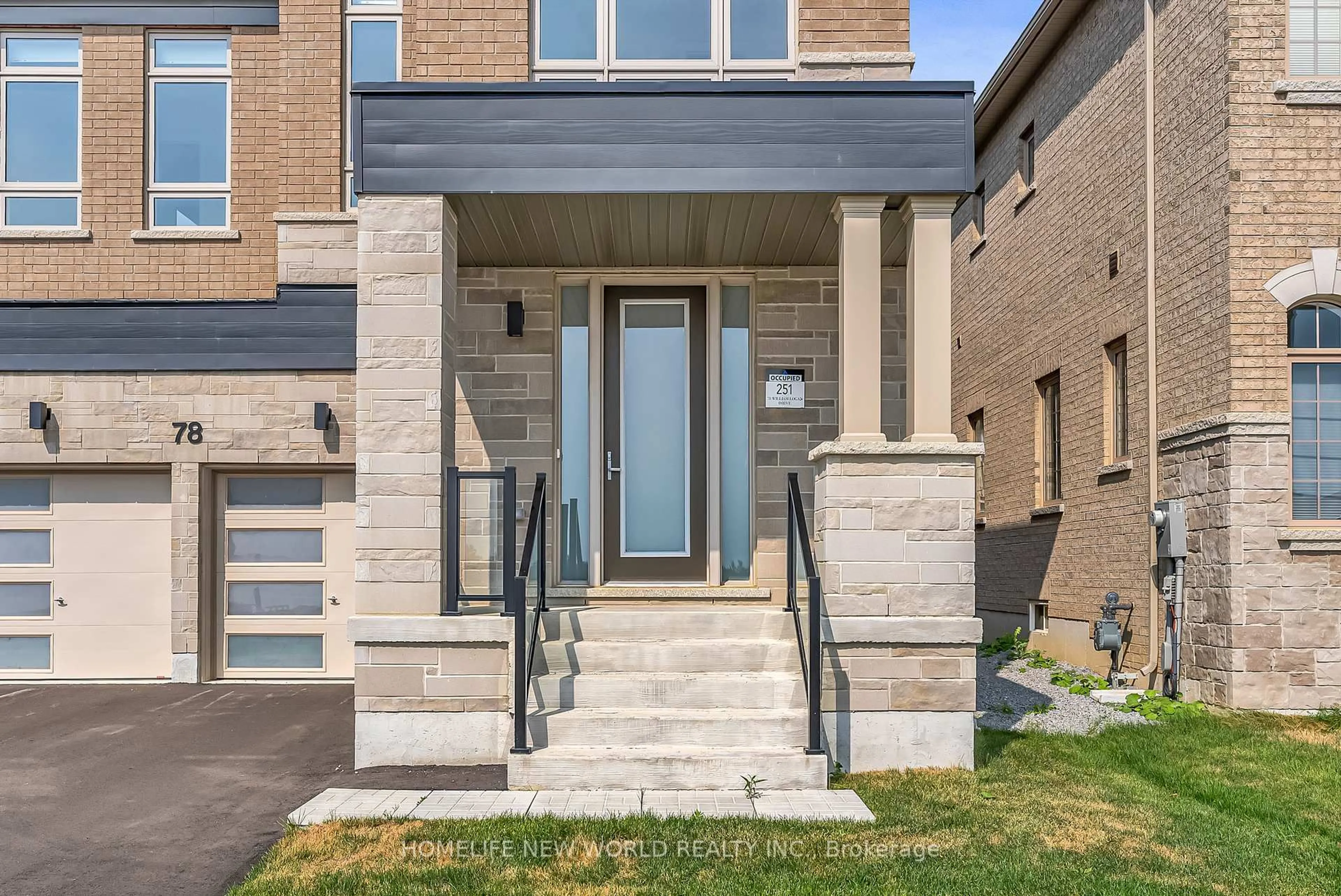 Home with brick exterior material, street for 78 William Logan Dr, Richmond Hill Ontario L4E 1J9
