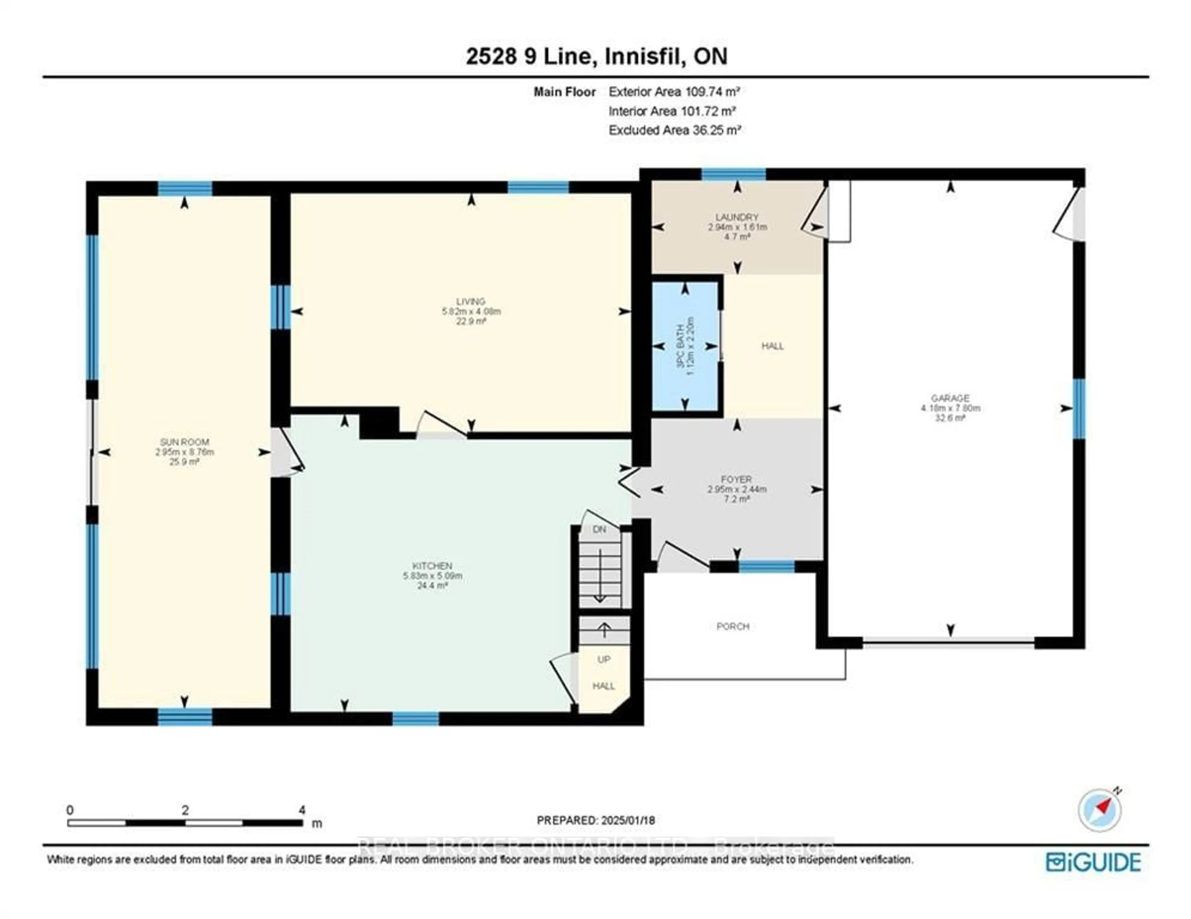 Floor plan for 2528 9th Line, Innisfil Ontario L9S 3Z7