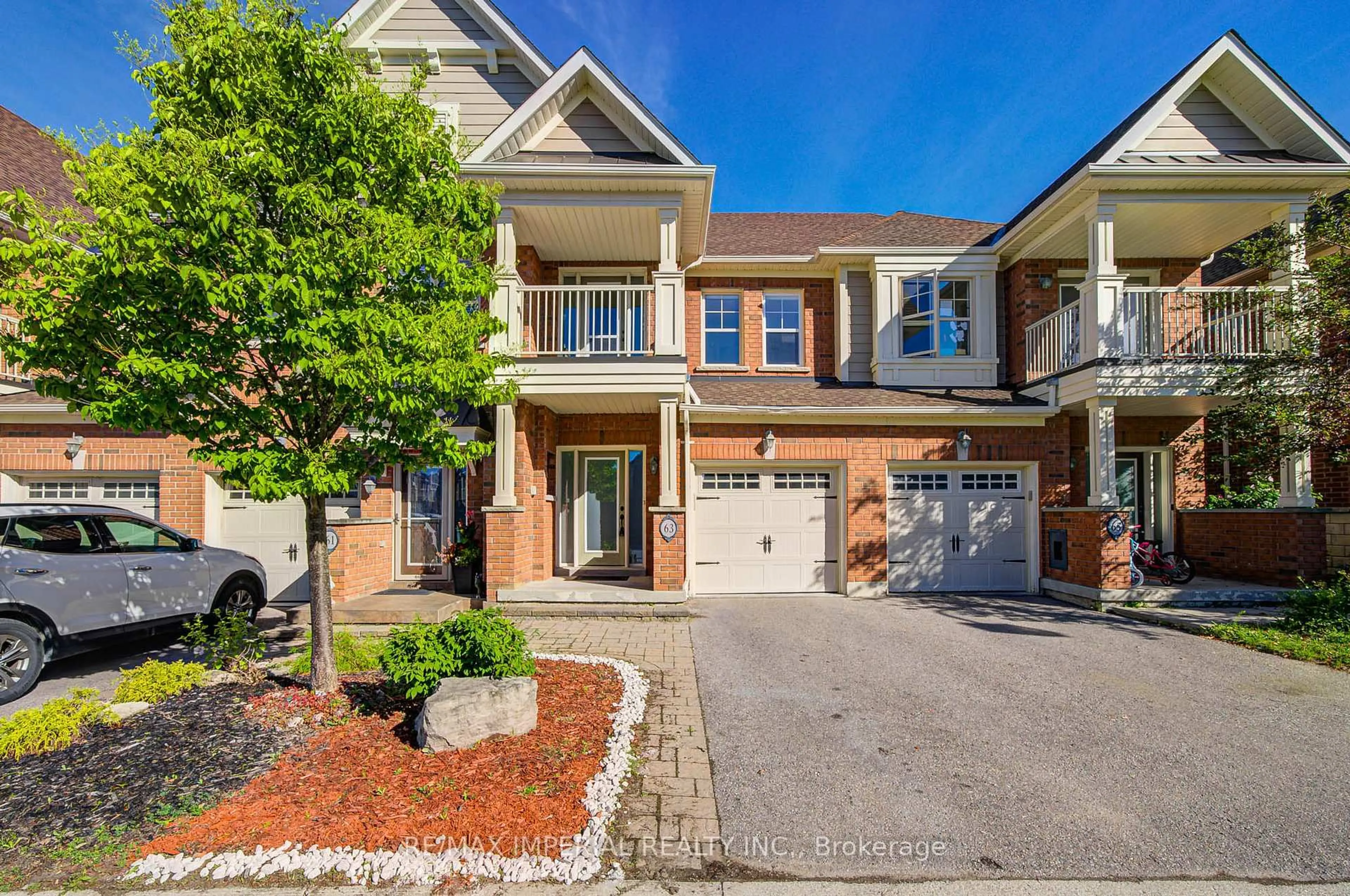 Home with brick exterior material, street for 63 All Points Dr, Whitchurch-Stouffville Ontario L4A 0W5