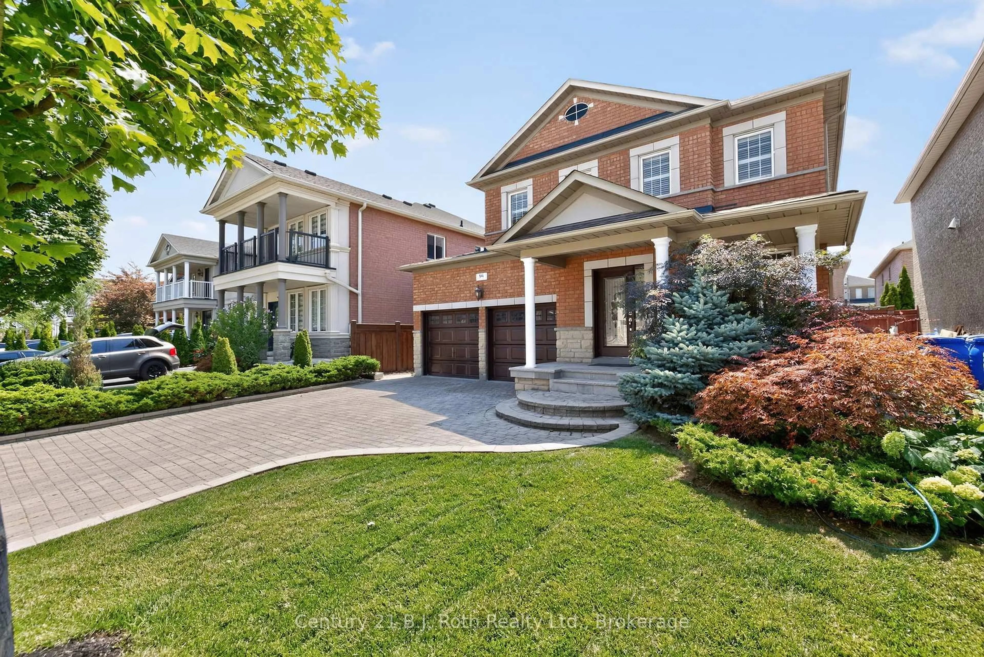 Home with brick exterior material, street for 94 Destino Cres, Vaughan Ontario L4H 3E1