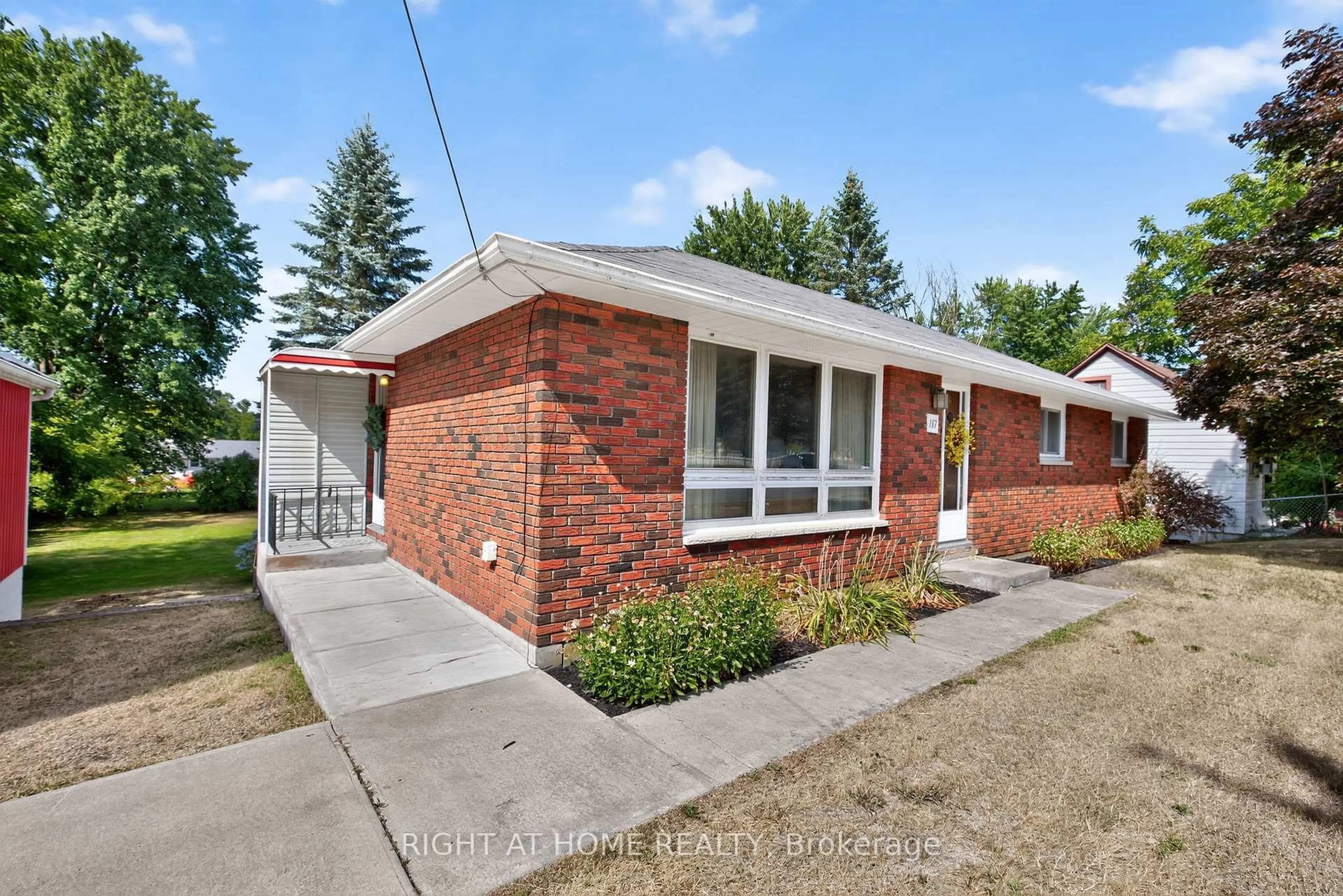 Home with brick exterior material, street for 167 Margaret St, Essa Ontario L0M 1B0