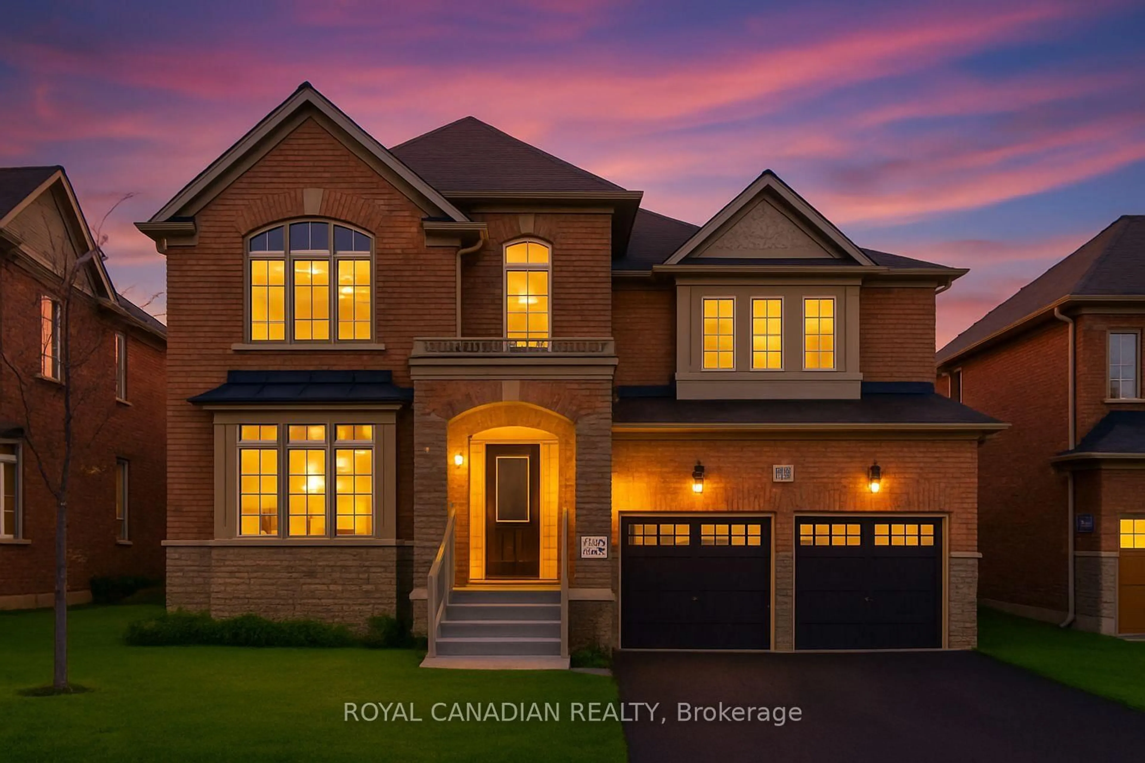 Home with brick exterior material, street for 4 Thimbleweed St, Markham Ontario L6E 0J7