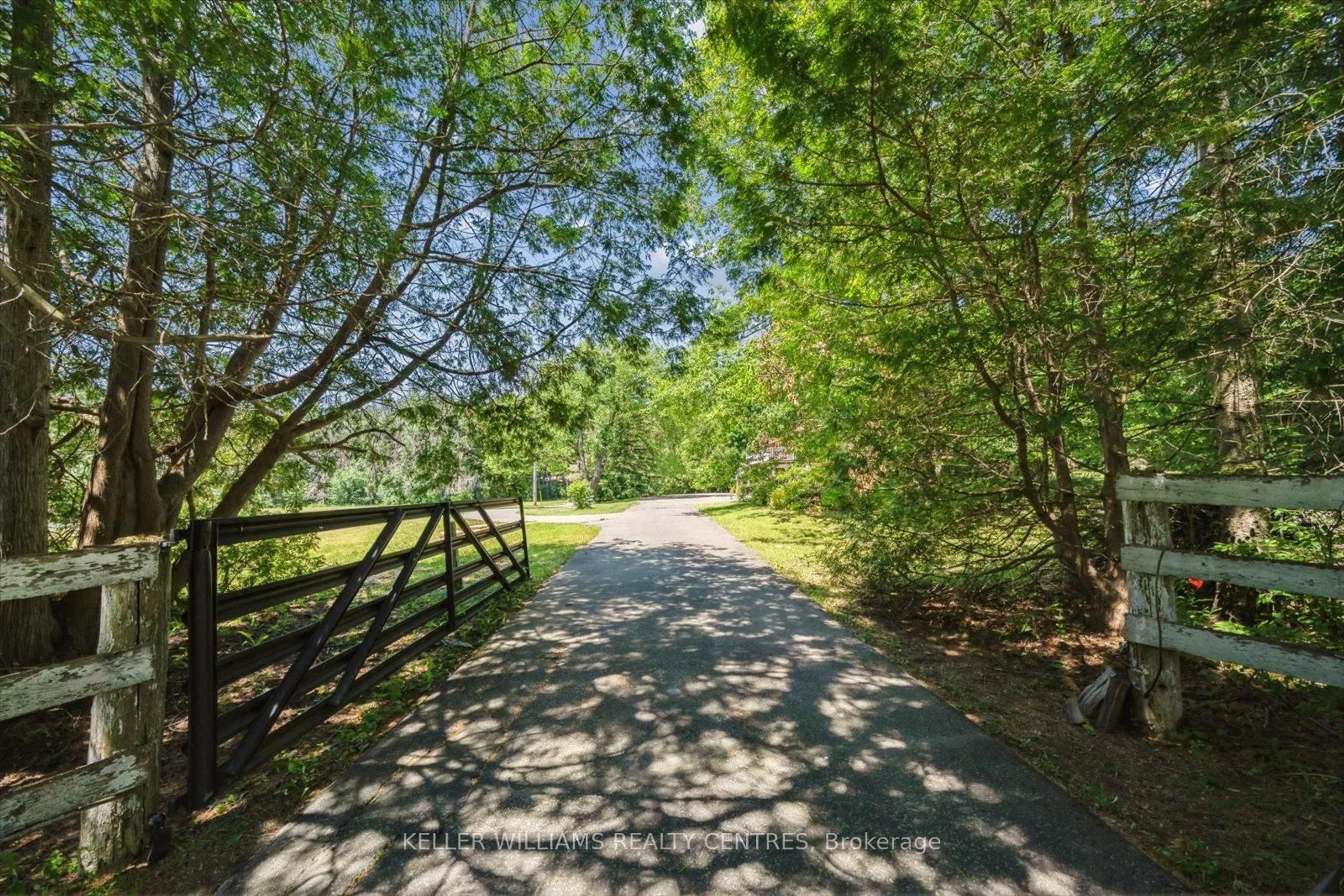 A pic from outside/outdoor area/front of a property/back of a property/a pic from drone, forest/trees view for 2654 Doane Rd, East Gwillimbury Ontario L0G 1R0