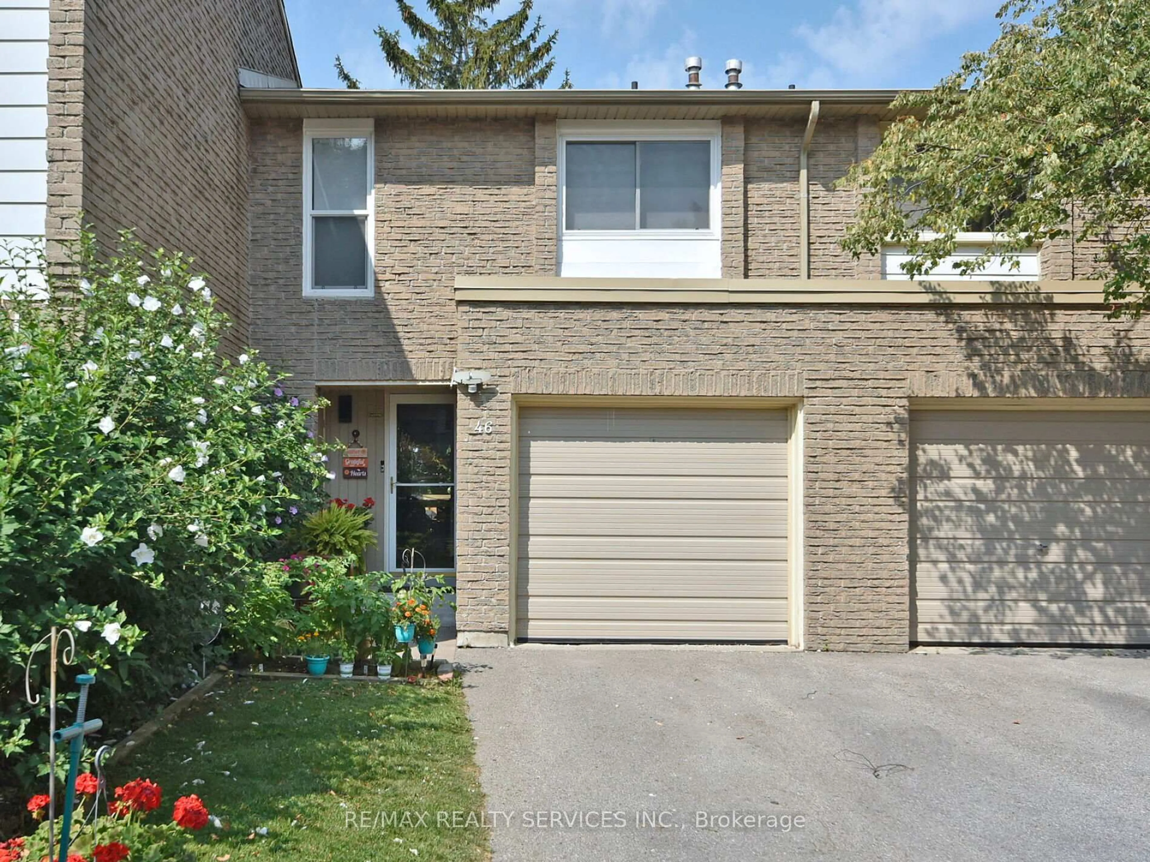 Home with brick exterior material, street for 46 Lindisfarne Way #80, Markham Ontario L3P 3W9