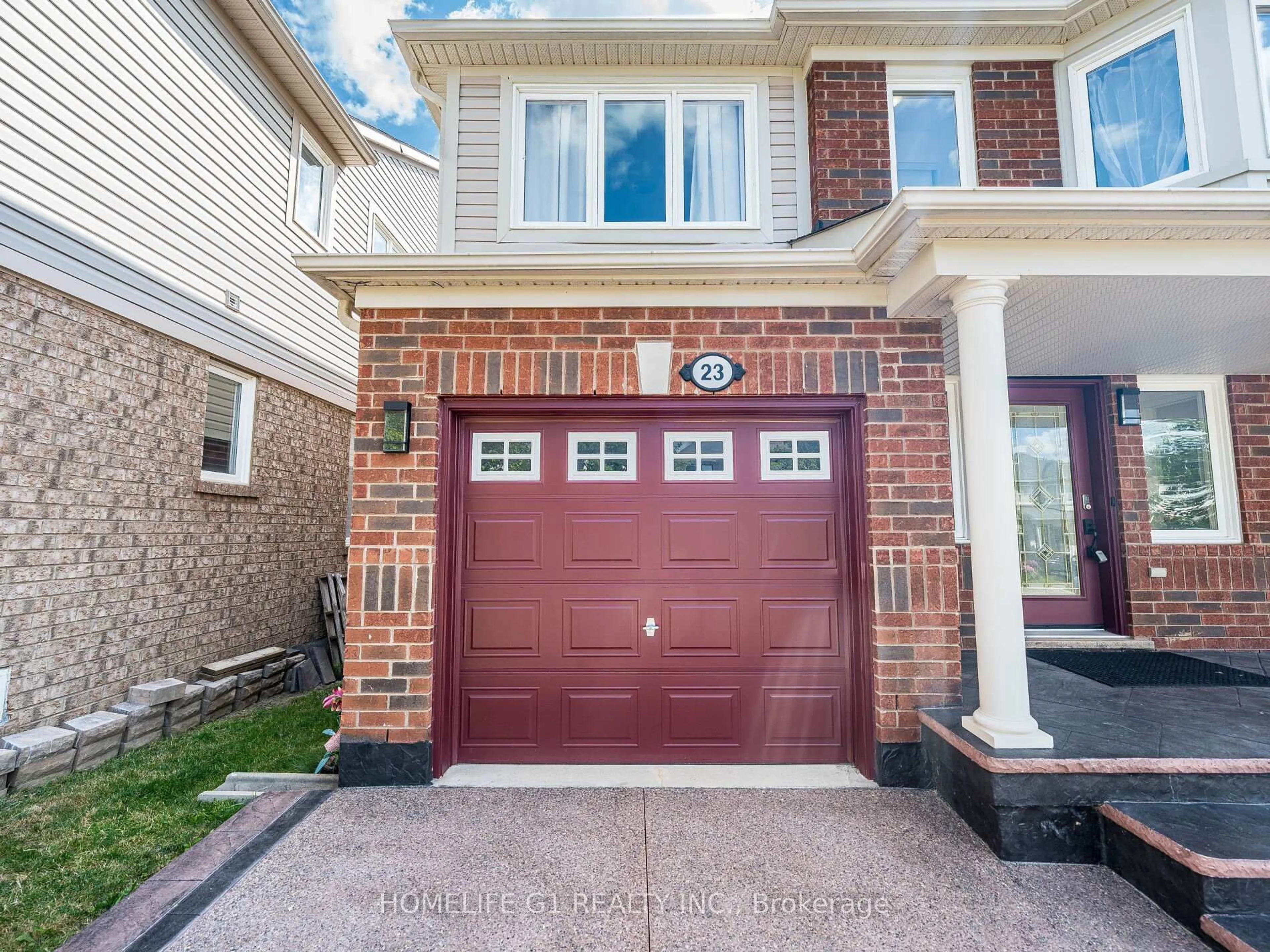 Home with brick exterior material, street for 23 Davidson Dr, New Tecumseth Ontario L9R 0E4