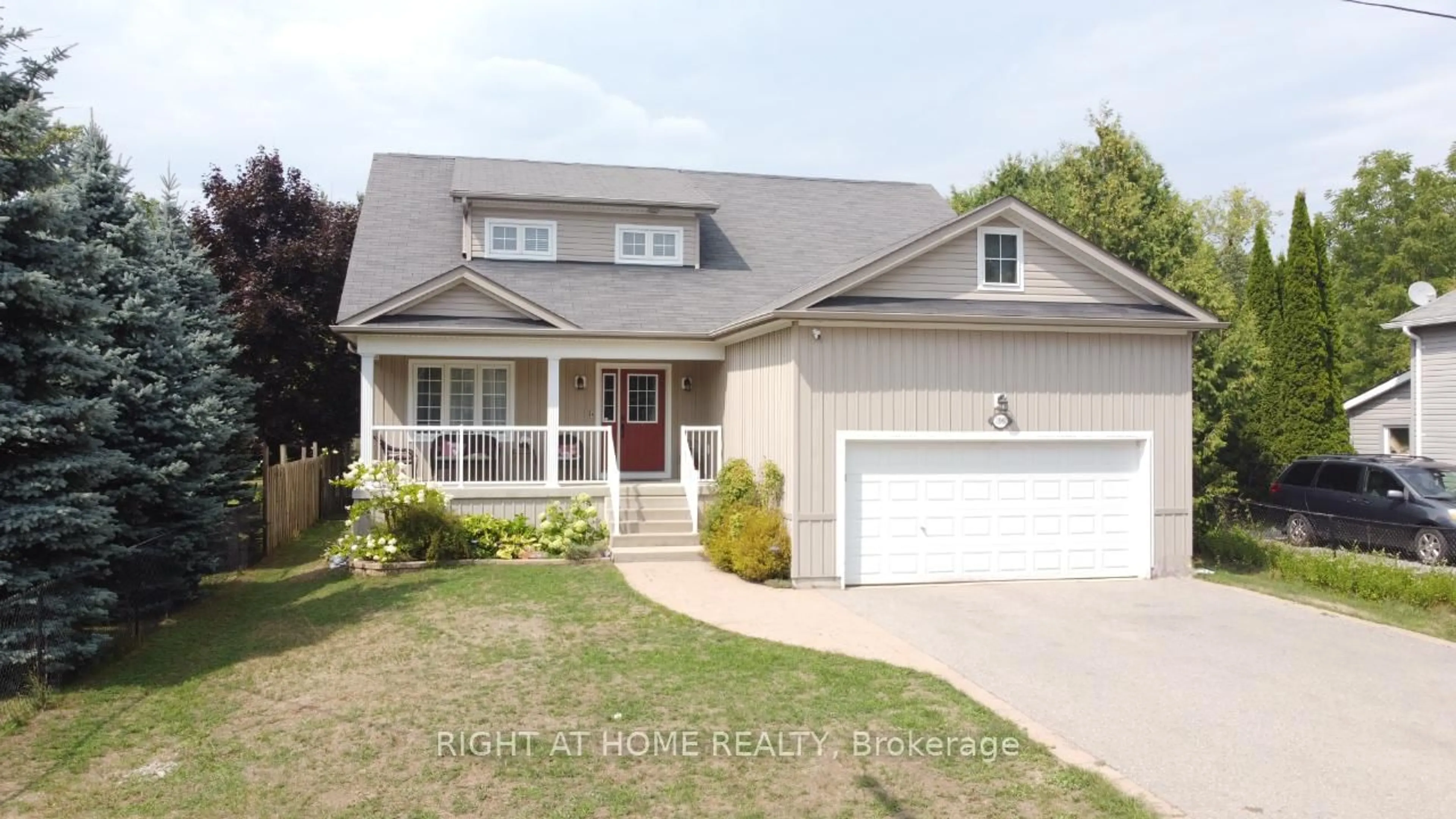 Home with vinyl exterior material, street for 396 Curley St, Georgina Ontario L4P 3C8