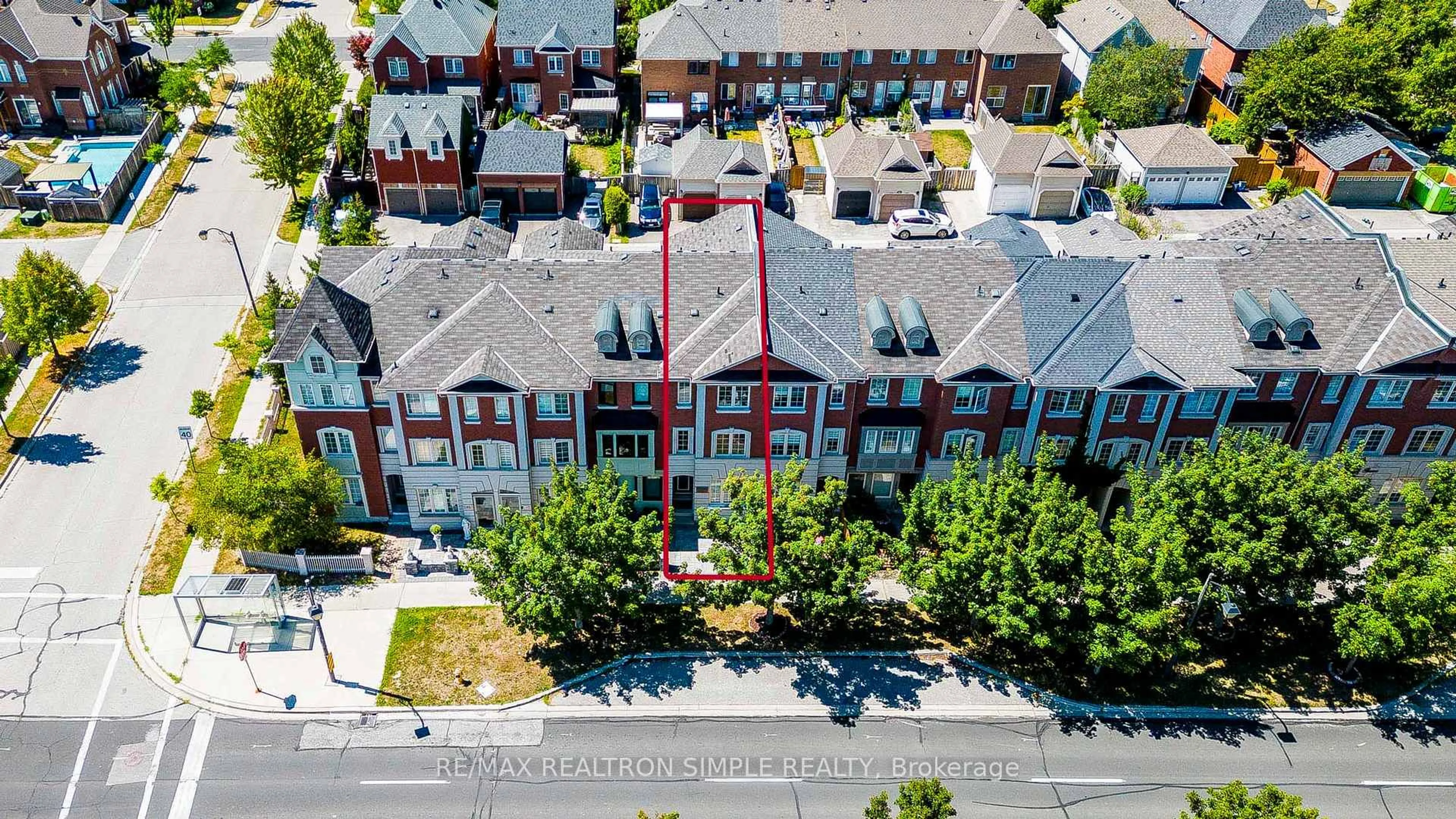 A pic from outside/outdoor area/front of a property/back of a property/a pic from drone, city buildings view from balcony for 2847 Bur Oak Ave, Markham Ontario L6B 1E2