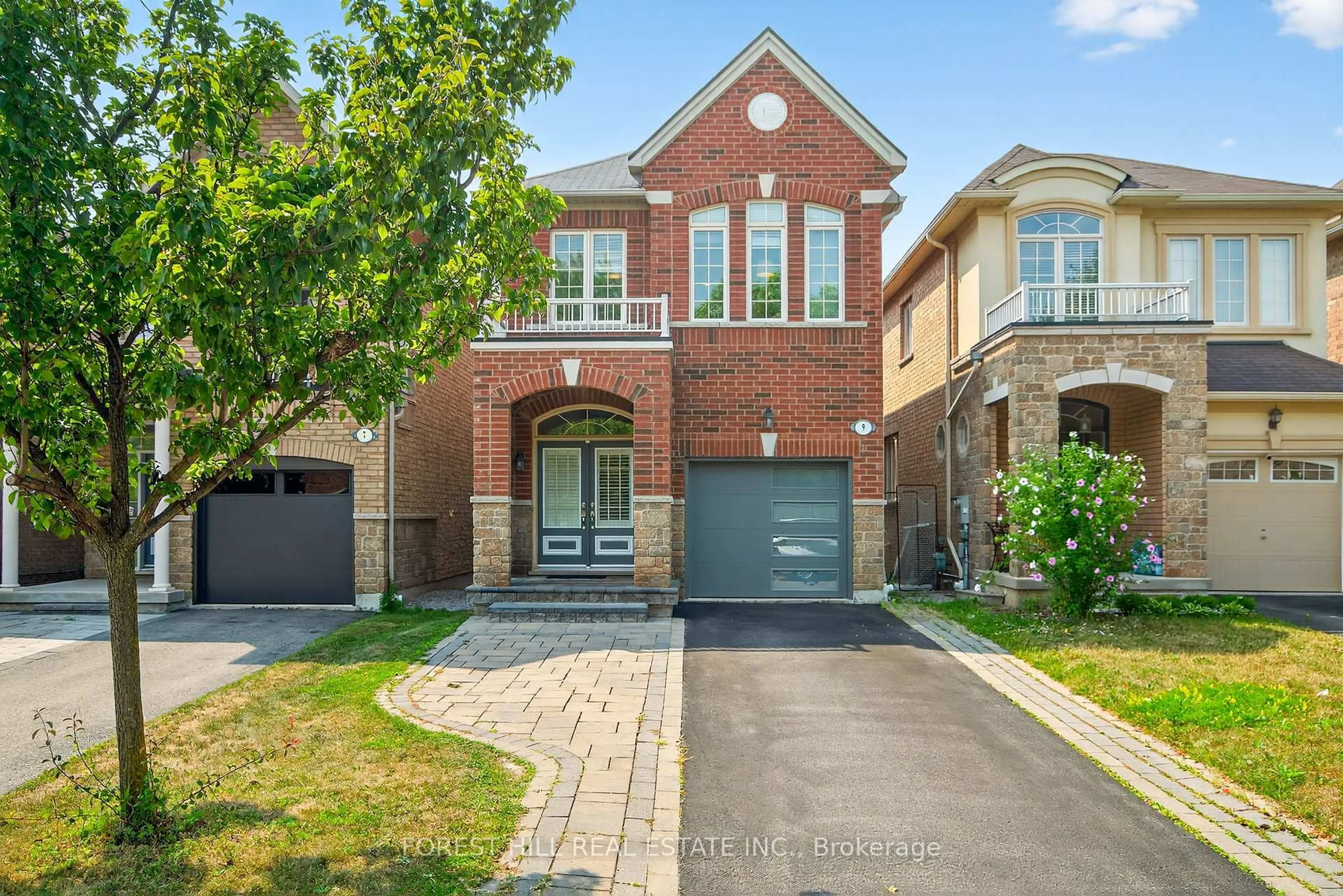 Home with brick exterior material, street for 9 Robert Green Cres, Vaughan Ontario L6A 0V6