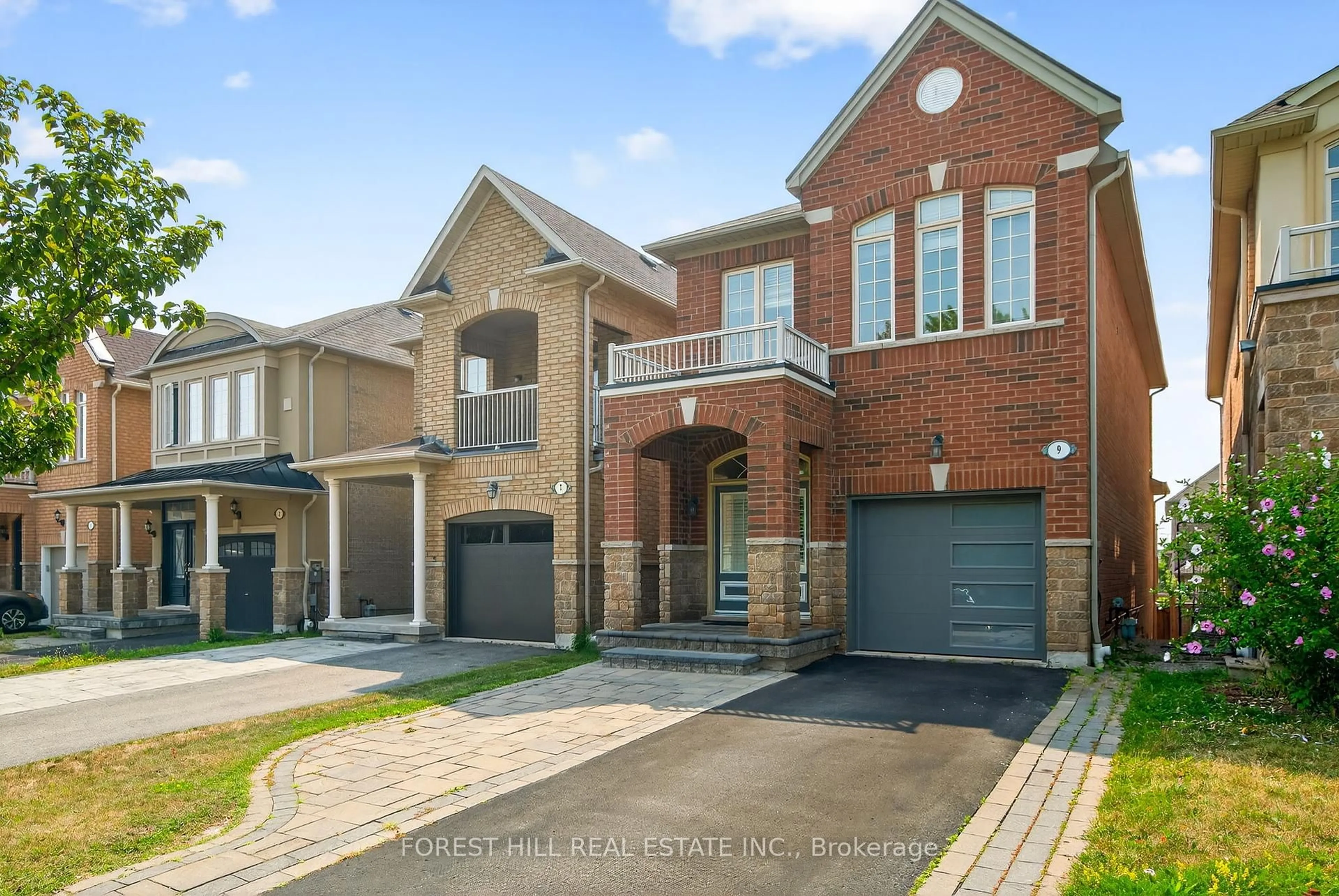 Home with brick exterior material, street for 9 Robert Green Cres, Vaughan Ontario L6A 0V6