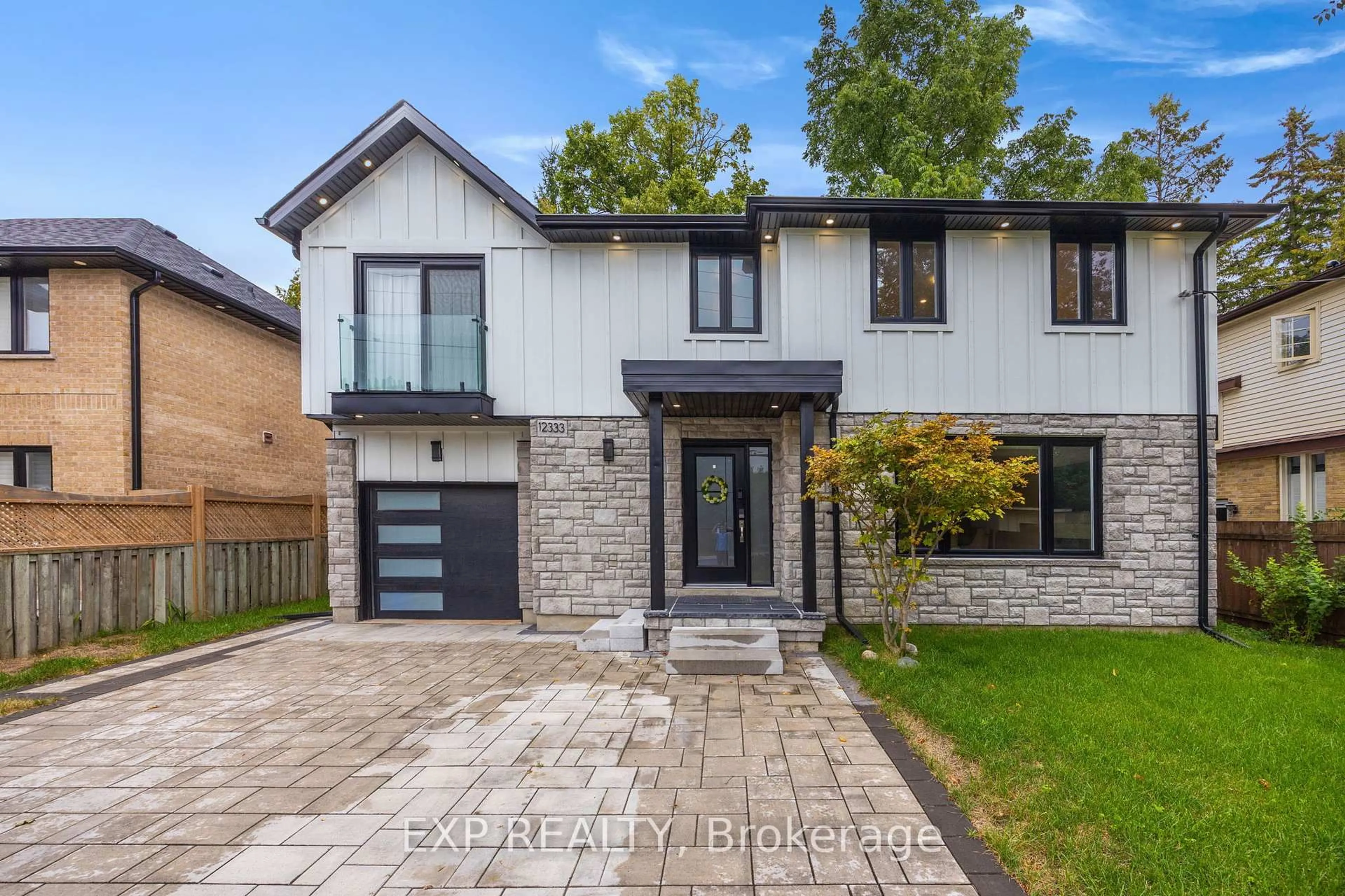 Home with brick exterior material, street for 12333 Ninth Line, Whitchurch-Stouffville Ontario L4A 1C2