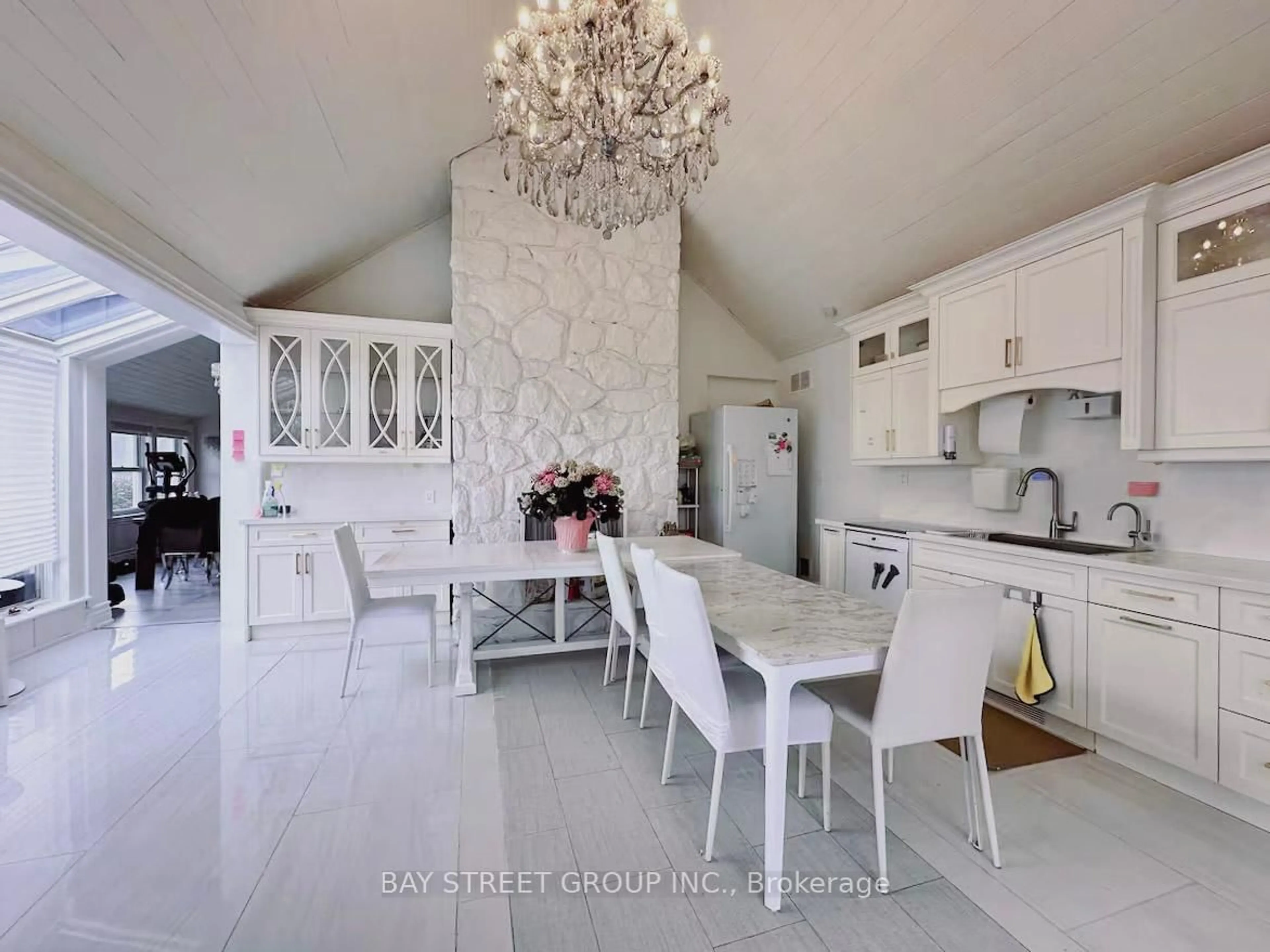 Contemporary kitchen, ceramic/tile floor for 109 Main Unionville St, Markham Ontario L3R 2G1