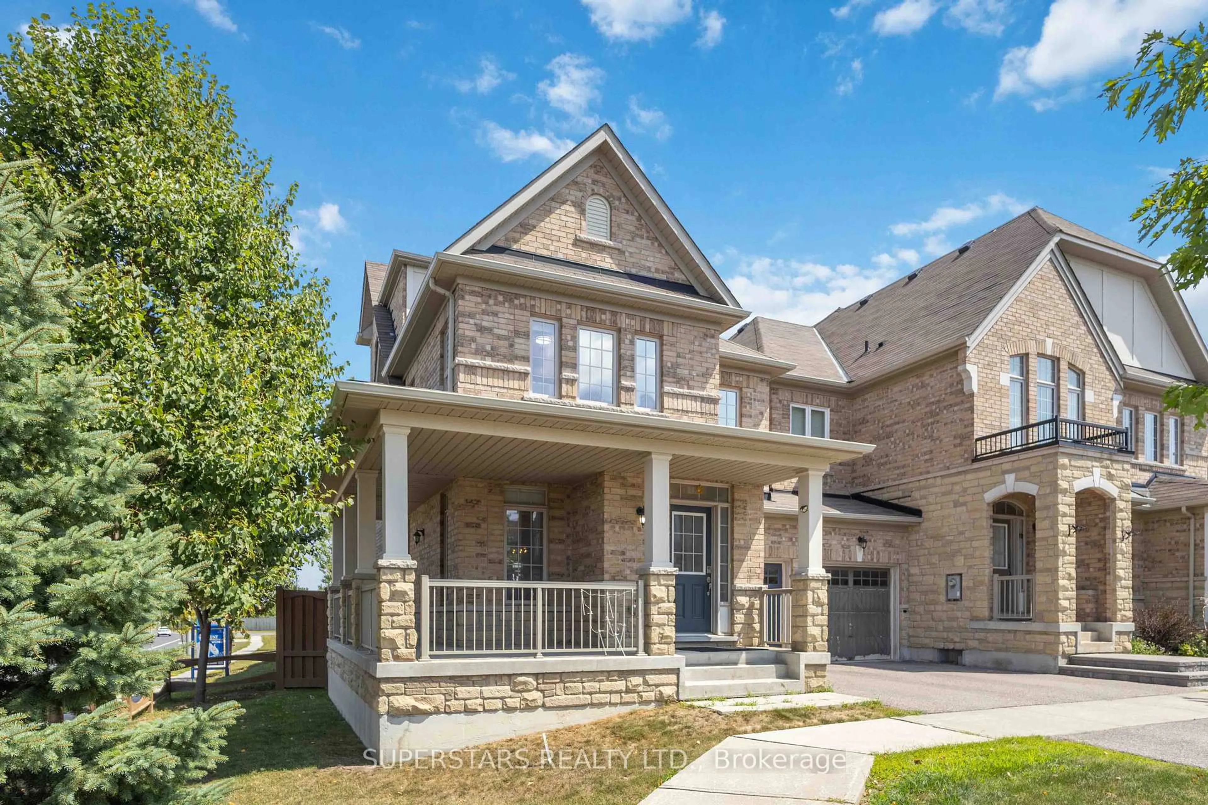 Home with brick exterior material, street for 70 Living Cres Cres, Markham Ontario L6C 1J5