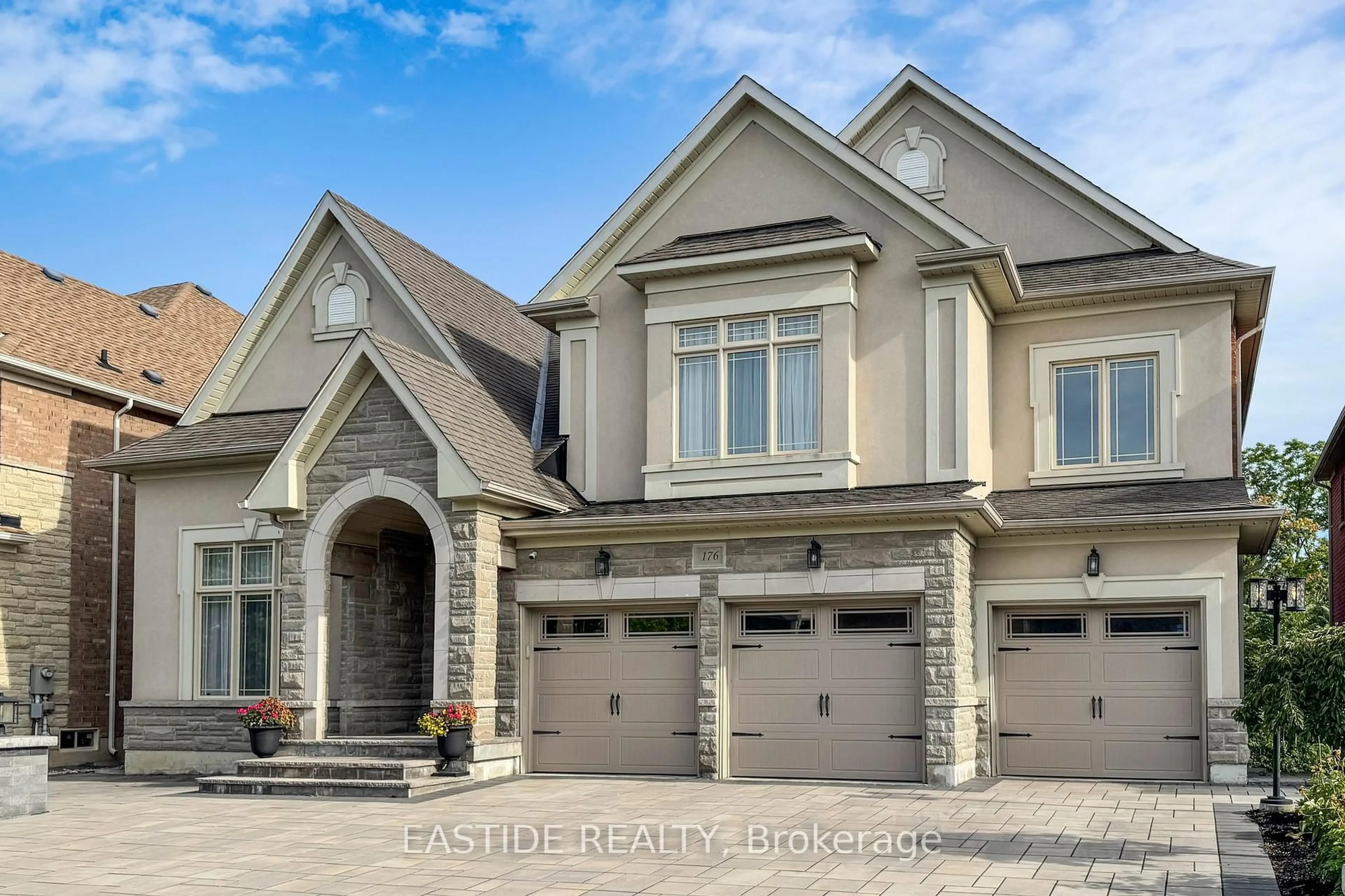 Home with brick exterior material, street for 176 Upper Post Rd, Vaughan Ontario L6A 4J9
